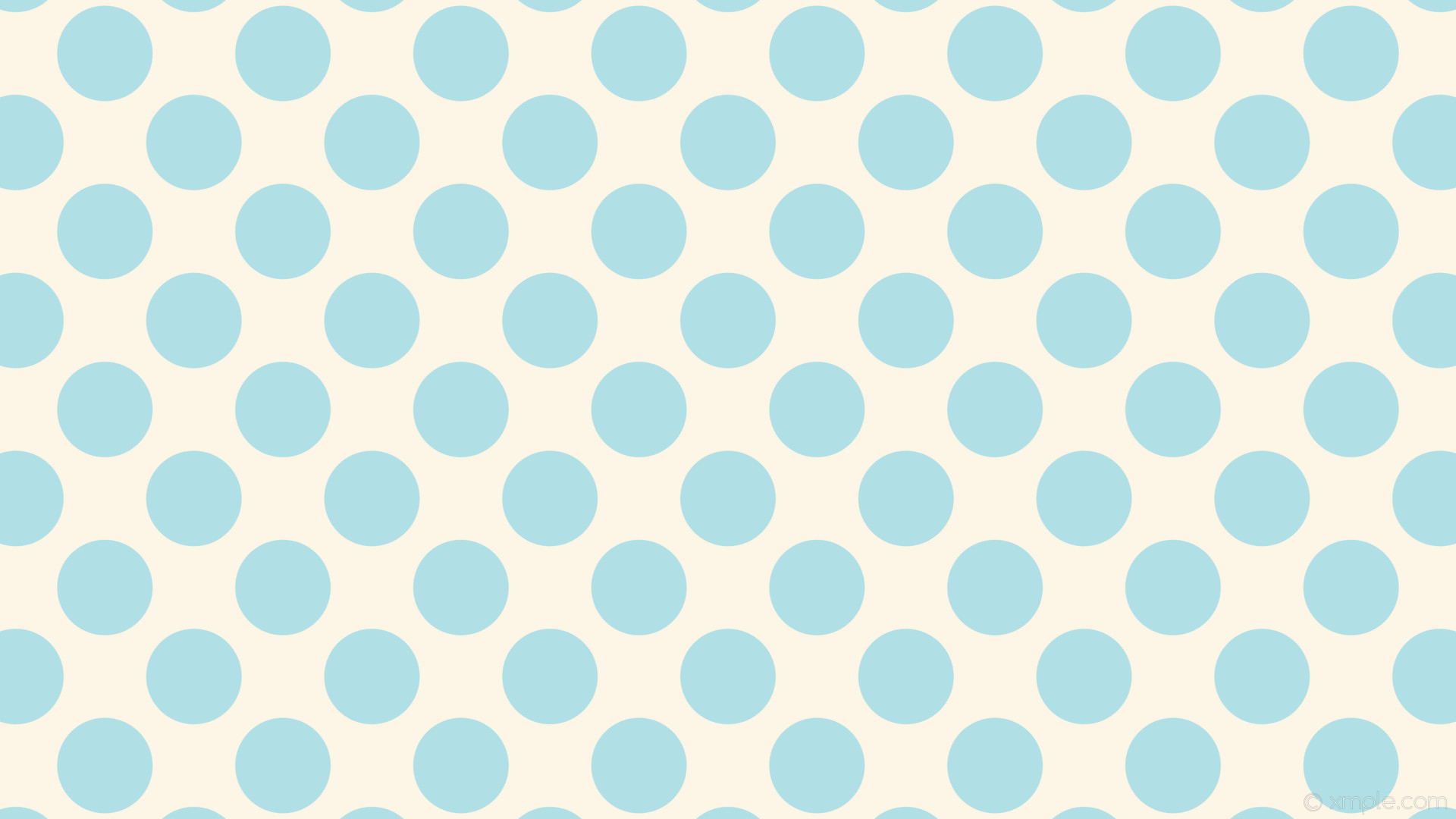 1920x1080 wallpaper spots polka white dots blue old lace powder blue #fdf5e6 #b0e0e6  45Â°