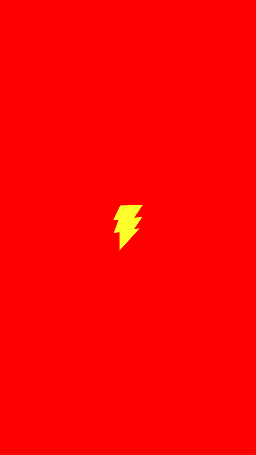 1080x1920 Flash Comic Hero Minimal Red Art Logo #iPhone #6 #plus #wallpaper