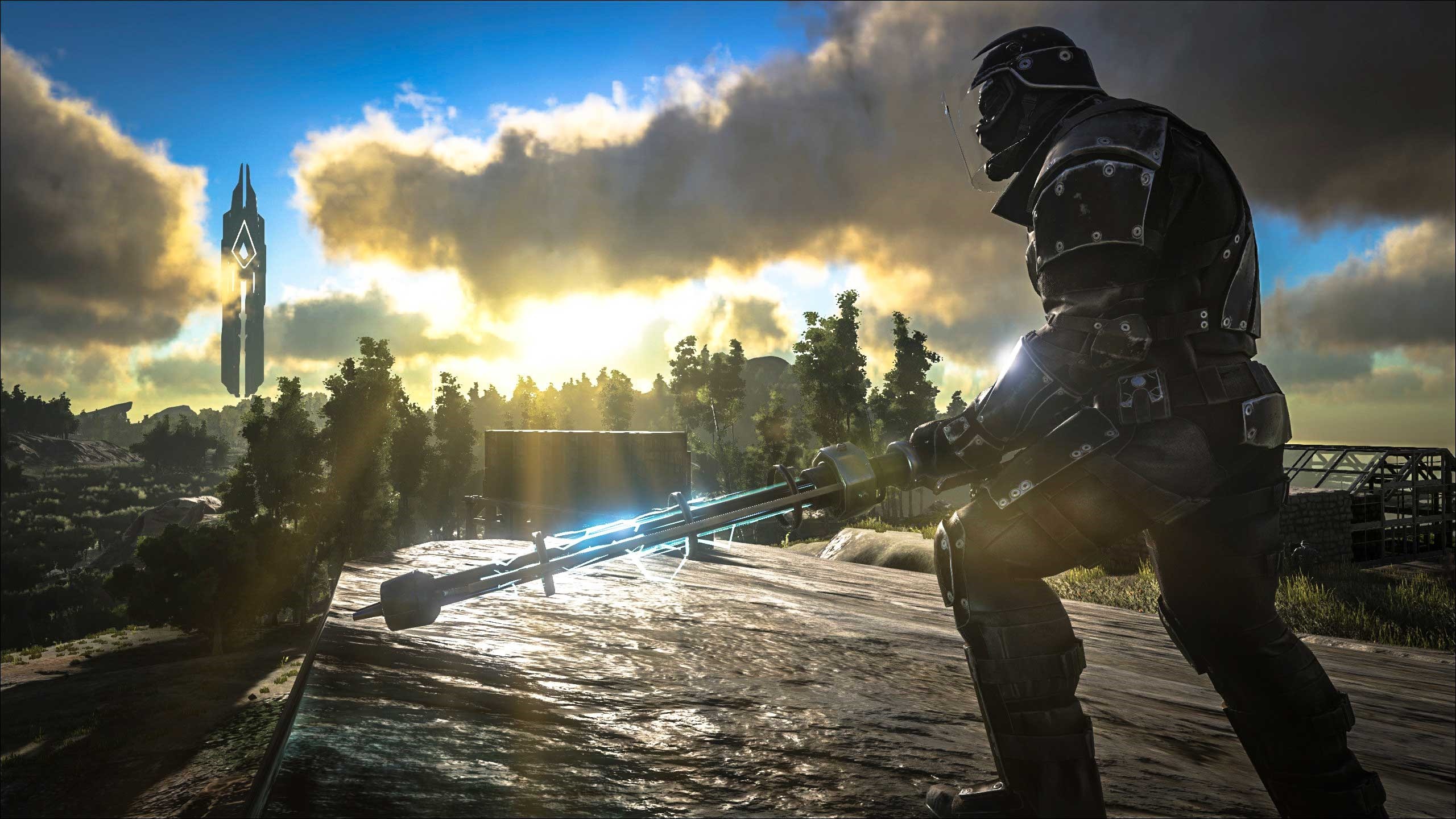 2560x1440 Ark: Survival Evolved, soldier Wallpaper Preview