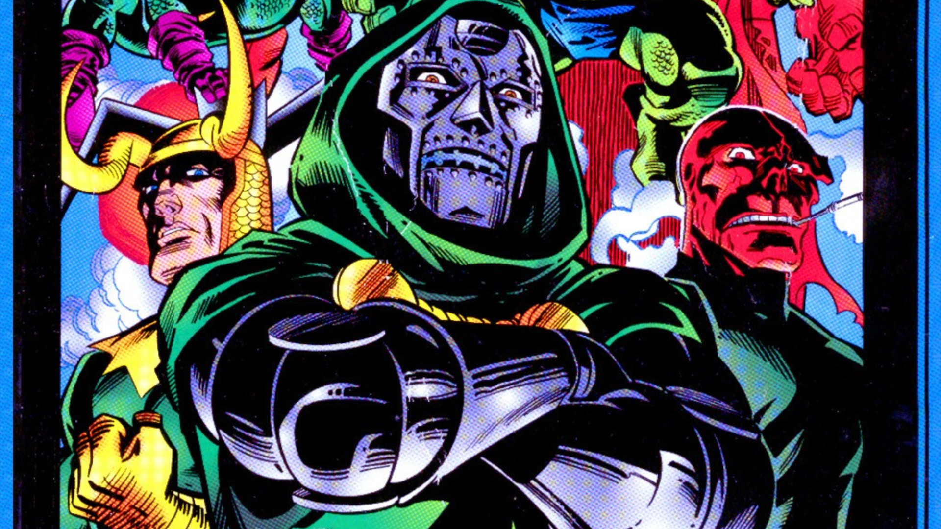 1920x1080 Comics Bring on the Bad Guys: Origins of Marvel Villains Doctor Doom HD  Wallpaper -