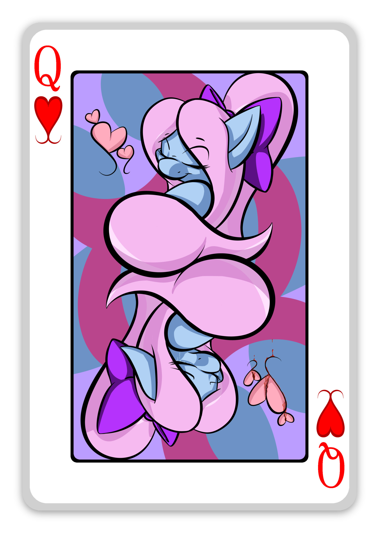 1600x2254 ... SilverBlazeBrony Queen of Hearts - Playing Card by SilverBlazeBrony