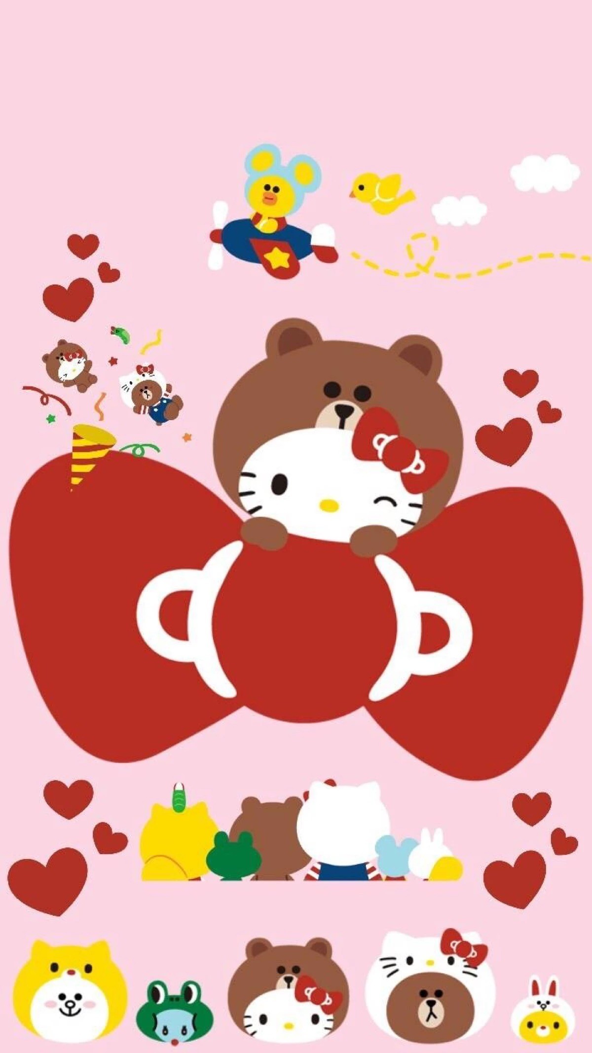 Details 75+ cute hello kitty and friends wallpaper - in.cdgdbentre