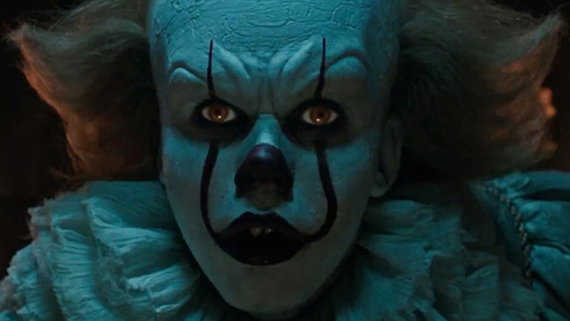 1920x1080 Bill Skarsgard brought Pennywise The Clown to life in the most terrifying  way in the amazing recently feature film adaptation of Stephen King's IT.