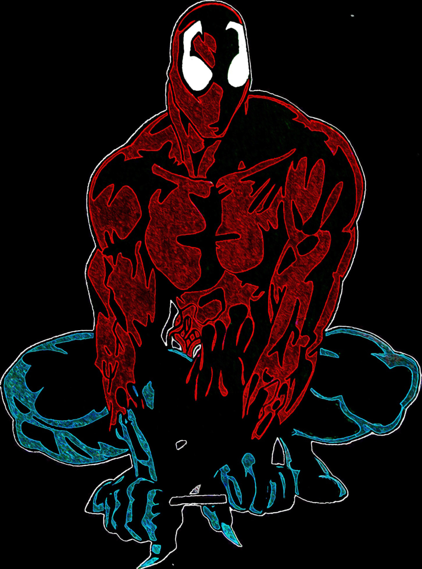 1451x1957 ... TheNakedGun Toxin, an undesired symbiote. by TheNakedGun