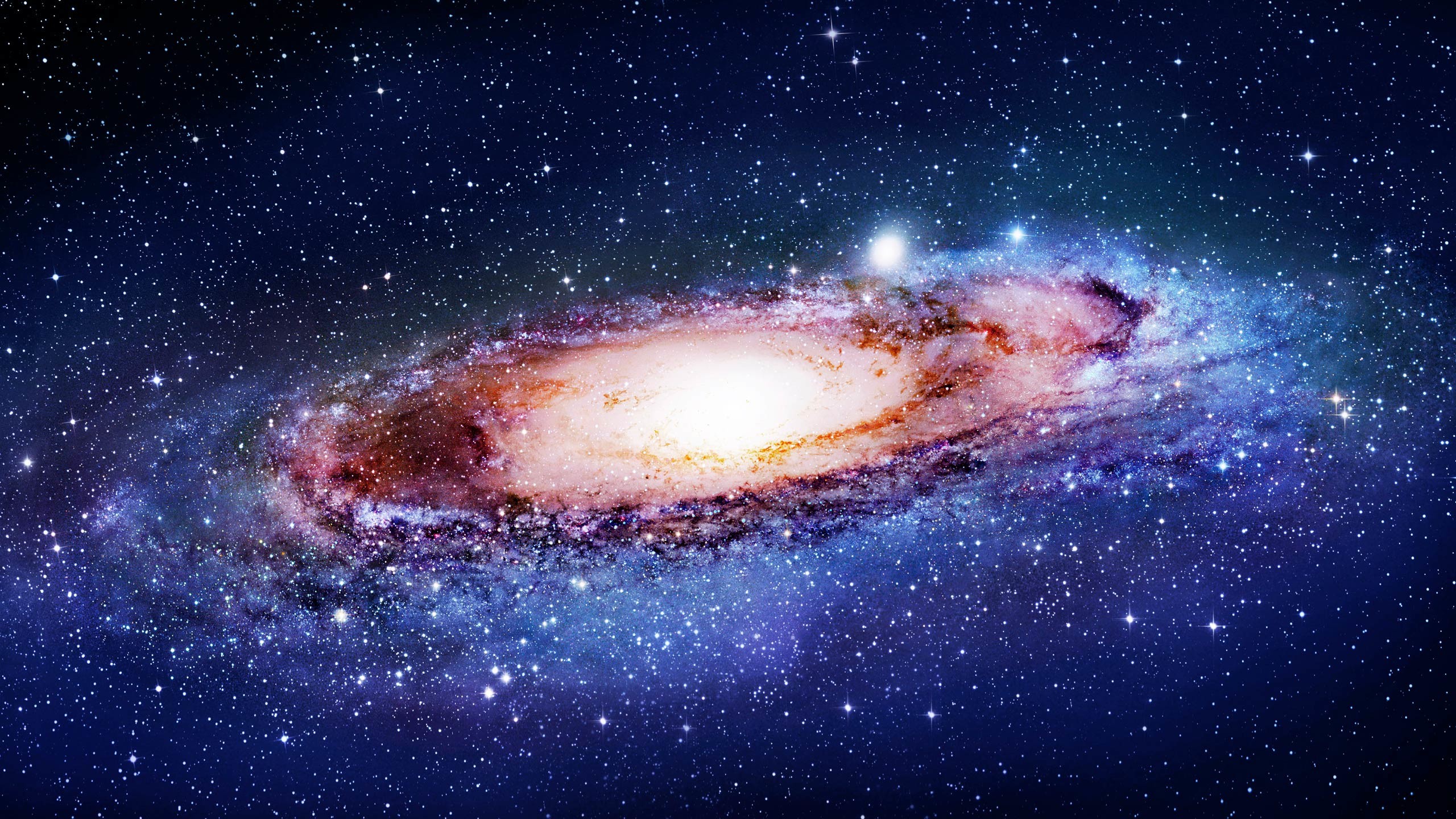 2560x1440 Widescreen Andromeda Galaxy Wallpaper  | Full HD Wallpapers .