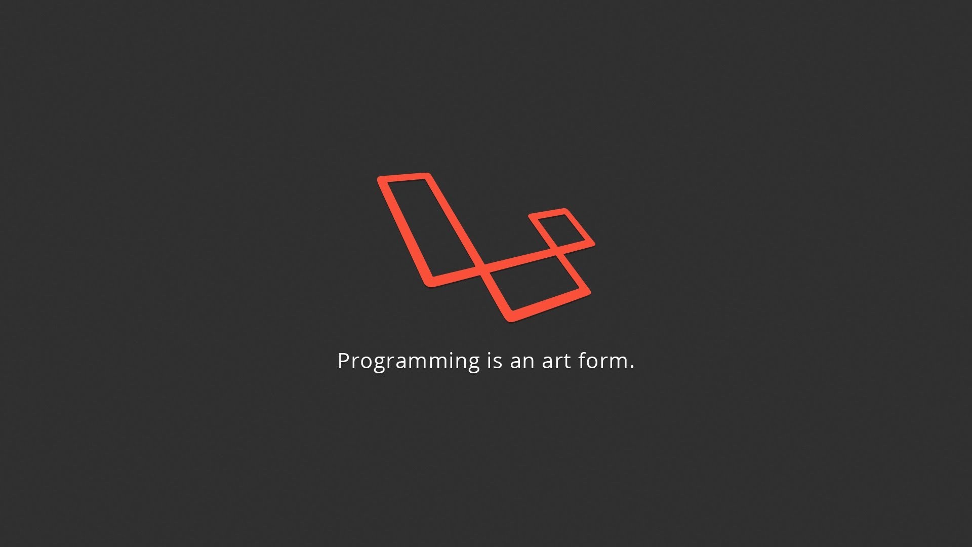1920x1080 Programming is an art