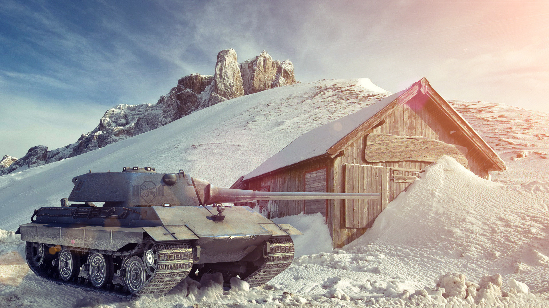 1920x1080 World of tanks Snow Environment Wallpaper - http://www.gbwallpapers.com