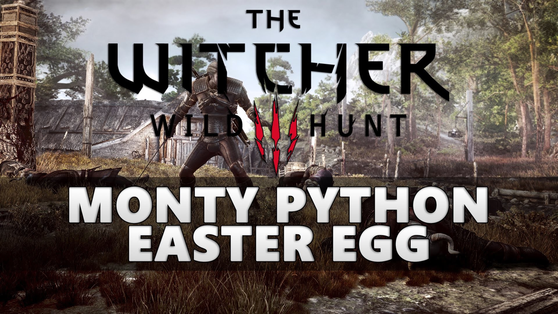 1920x1080 The Witcher 3 Monty Python & The Holy Grail Easter Egg