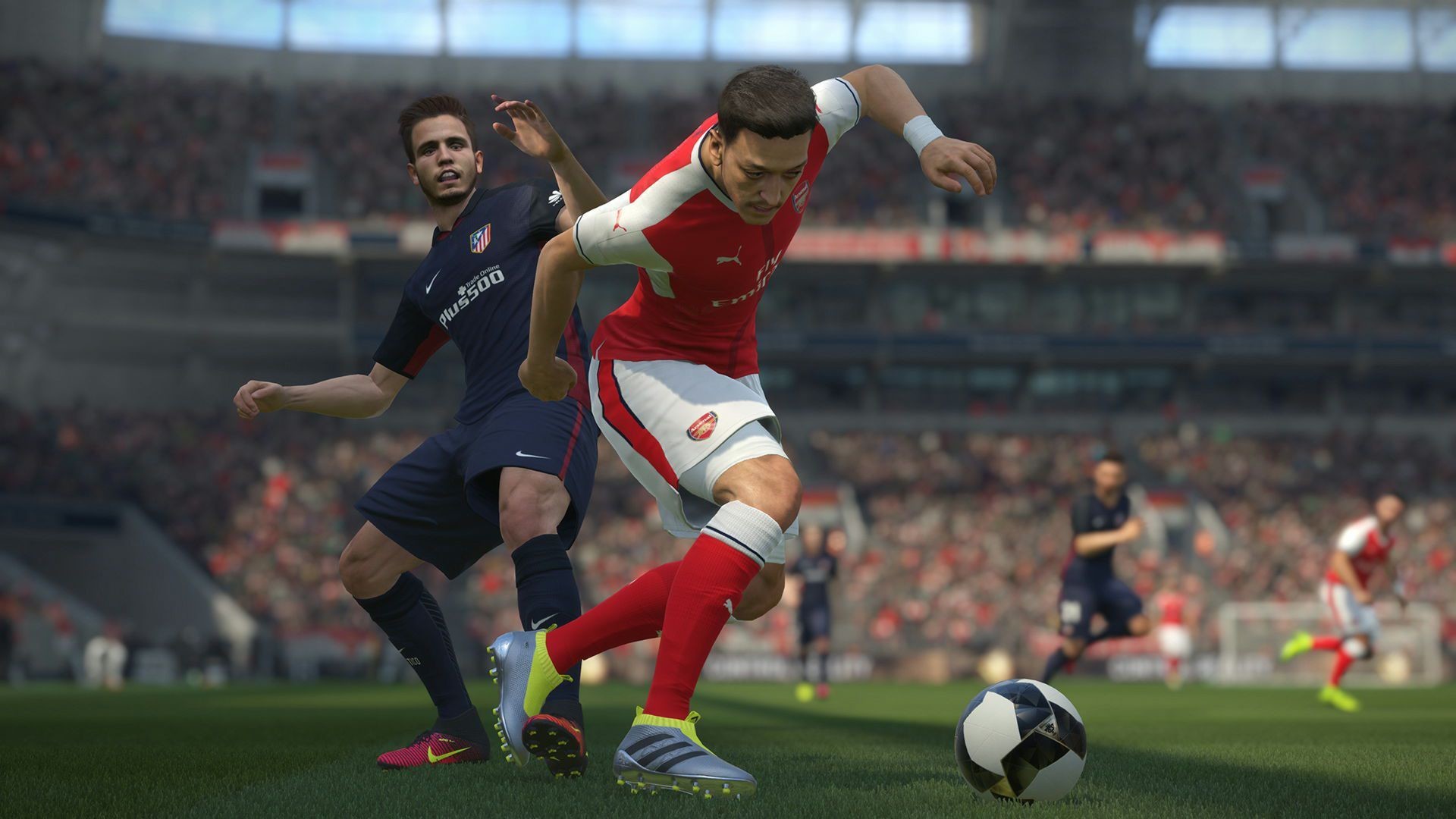 1920x1080 The battle between who is the best soccer video game begins once again.  Developer Konami