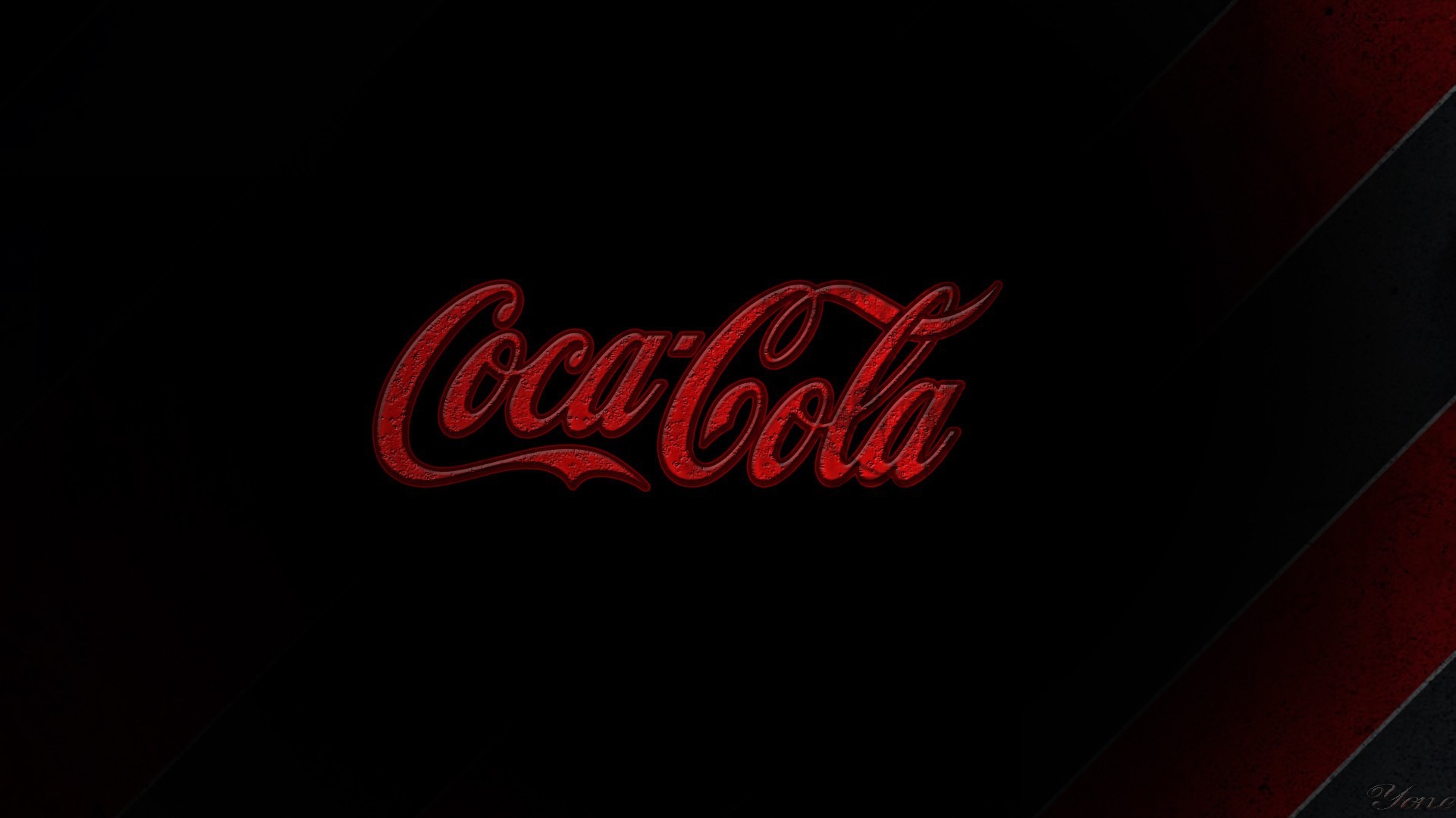 1920x1080 Drink Coca-Cola, black background