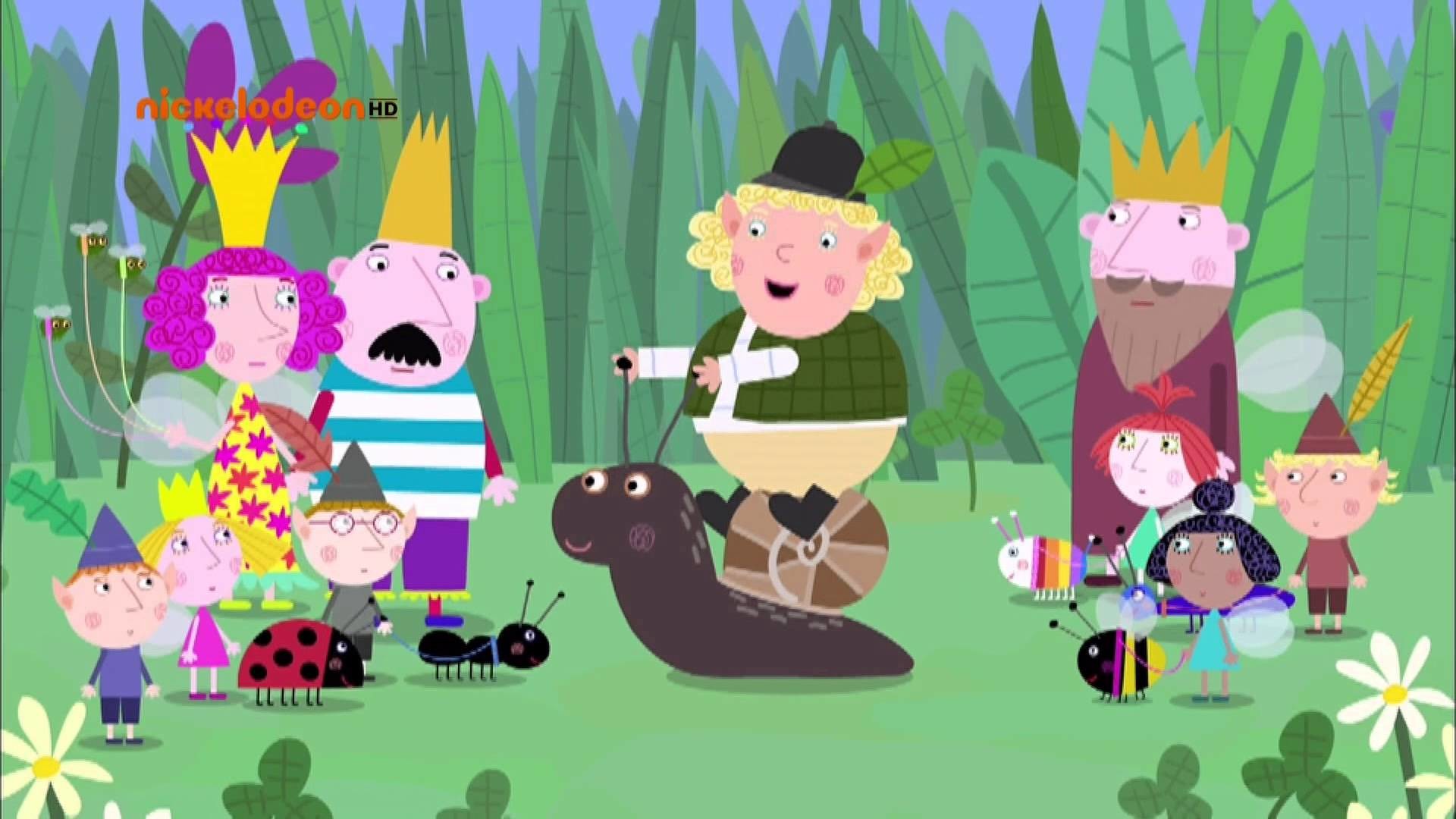 1920x1080 Ben and Holly's Little Kingdom - Gaston Goes To School (7 episode / 2  season) - YouTube