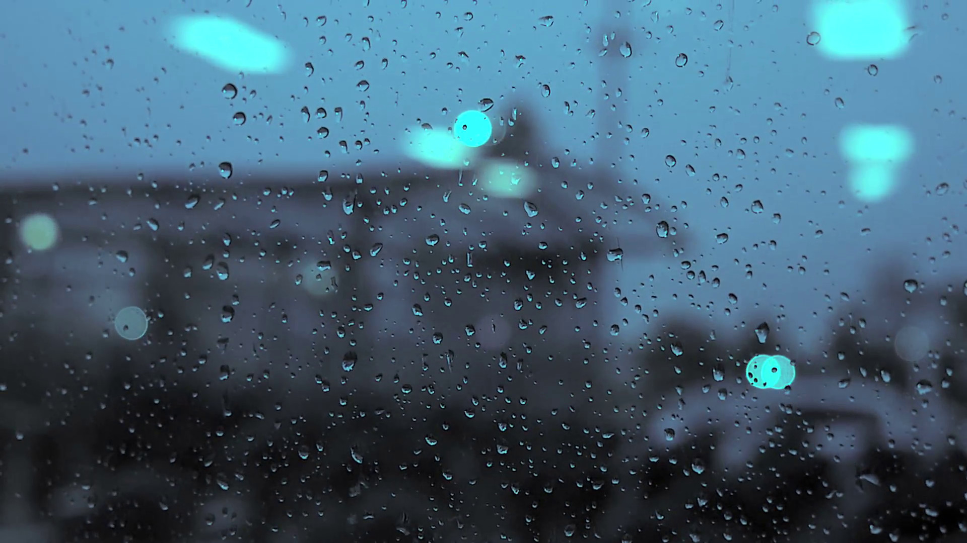 1920x1080 rain day. raining. crying sadness sad. blurred background Stock Video  Footage - VideoBlocks