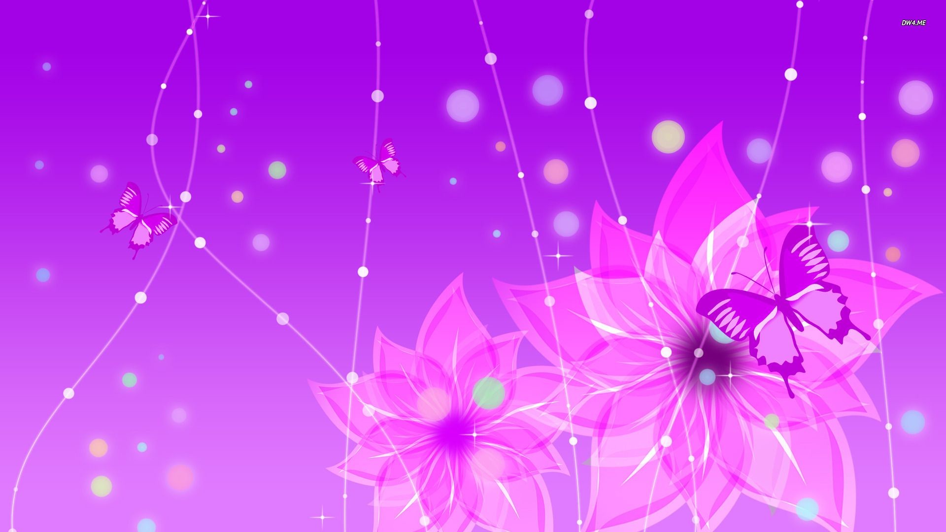 1920x1080 Purple Flower Backgrounds | Purple flowers and butterfies wallpaper   Purple flowers and .