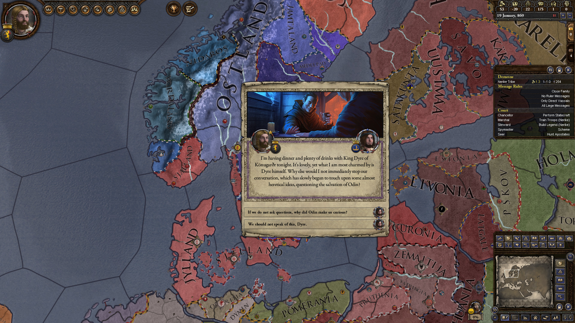 1920x1080 Crusader Kings II Monks and Mystics Features