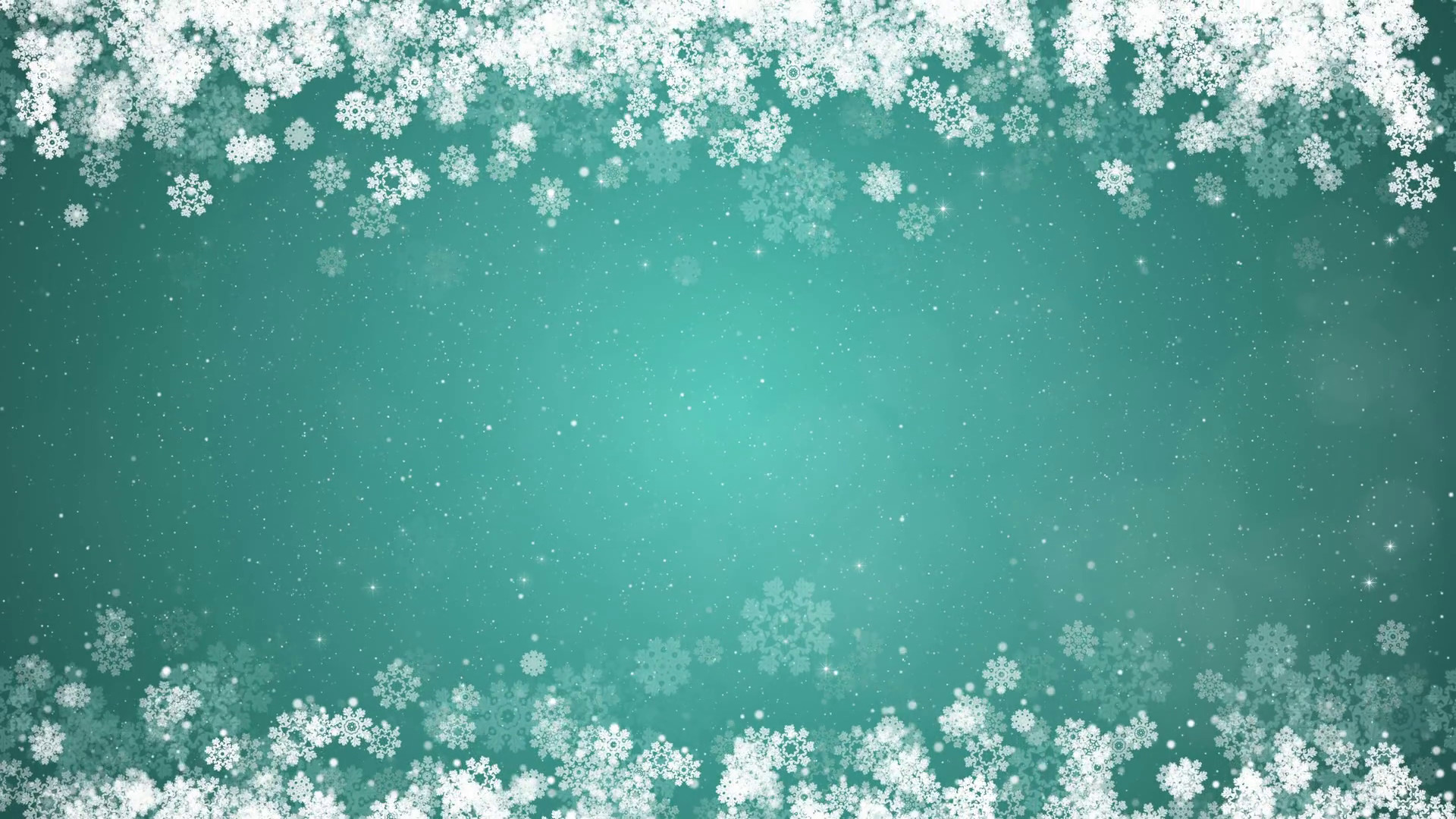 1920x1080 Christmas Background Motion Christmas Frame Winter Card with Glowing  Snowflakes Stars and