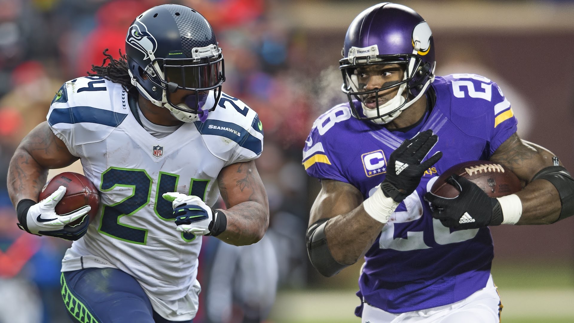1920x1080 Adrian Peterson: Marshawn Lynch is the second best RB in the NFL