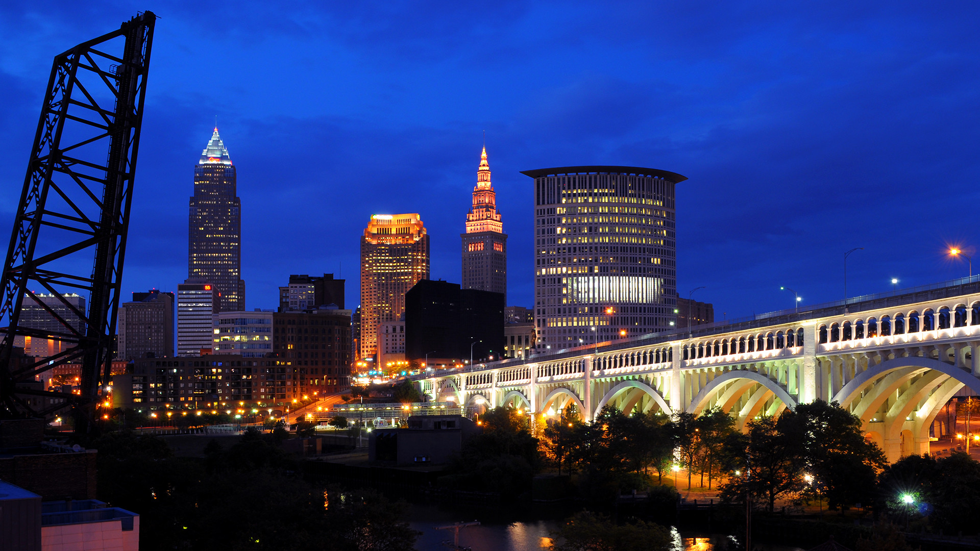 1920x1080 Cleveland Skyline Wallpapers (50 Wallpapers)