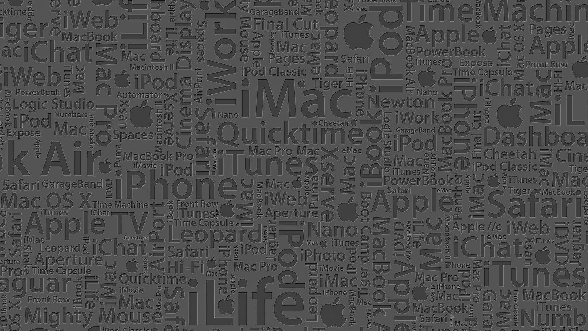 1920x1080 text, Apple, Inc, , Mac, Ipod, Operating, Systems, Simple 4K HD Wallpaper -  