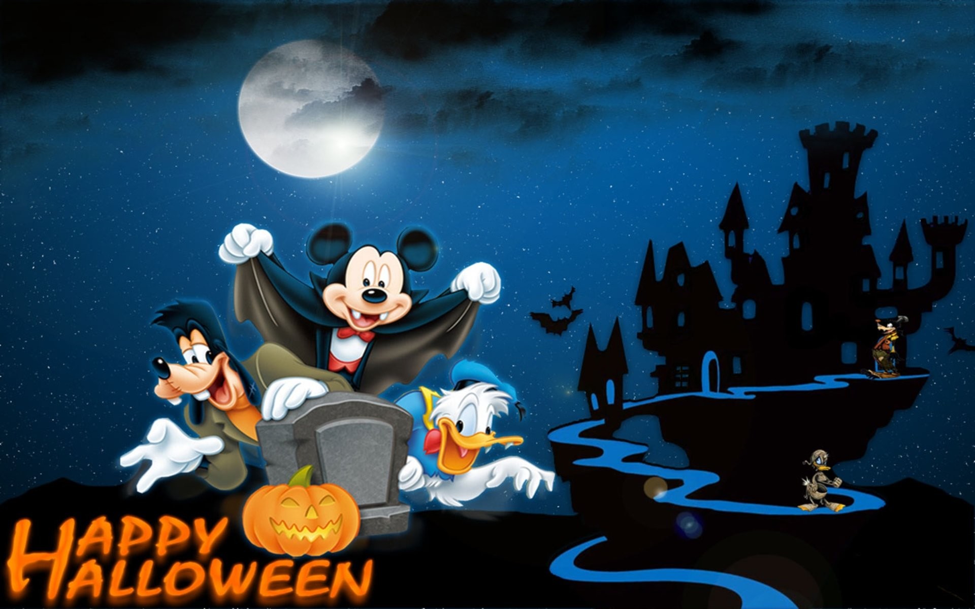 1920x1200 Free Download Disney Halloween HD Pictures.