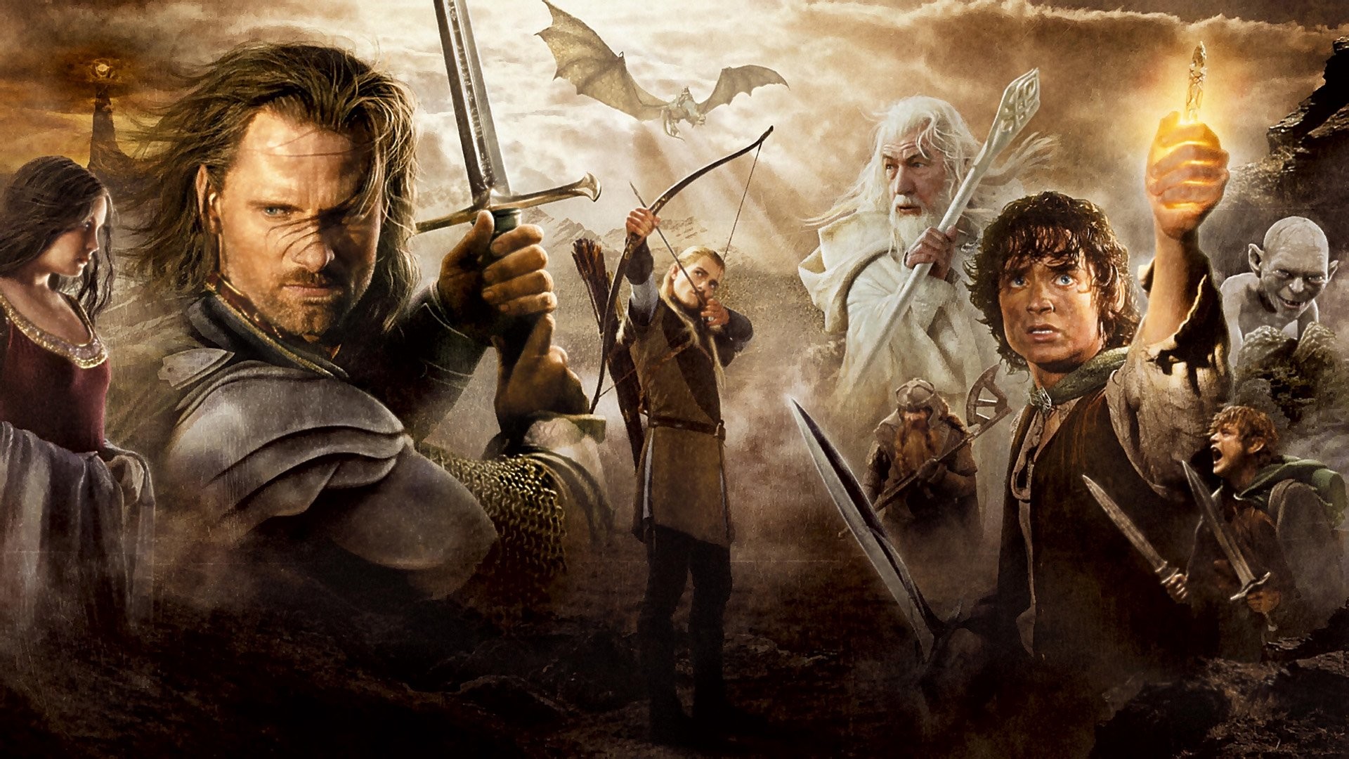 1920x1080 Filme - The Lord of the Rings: The Return of the King John Rhys-