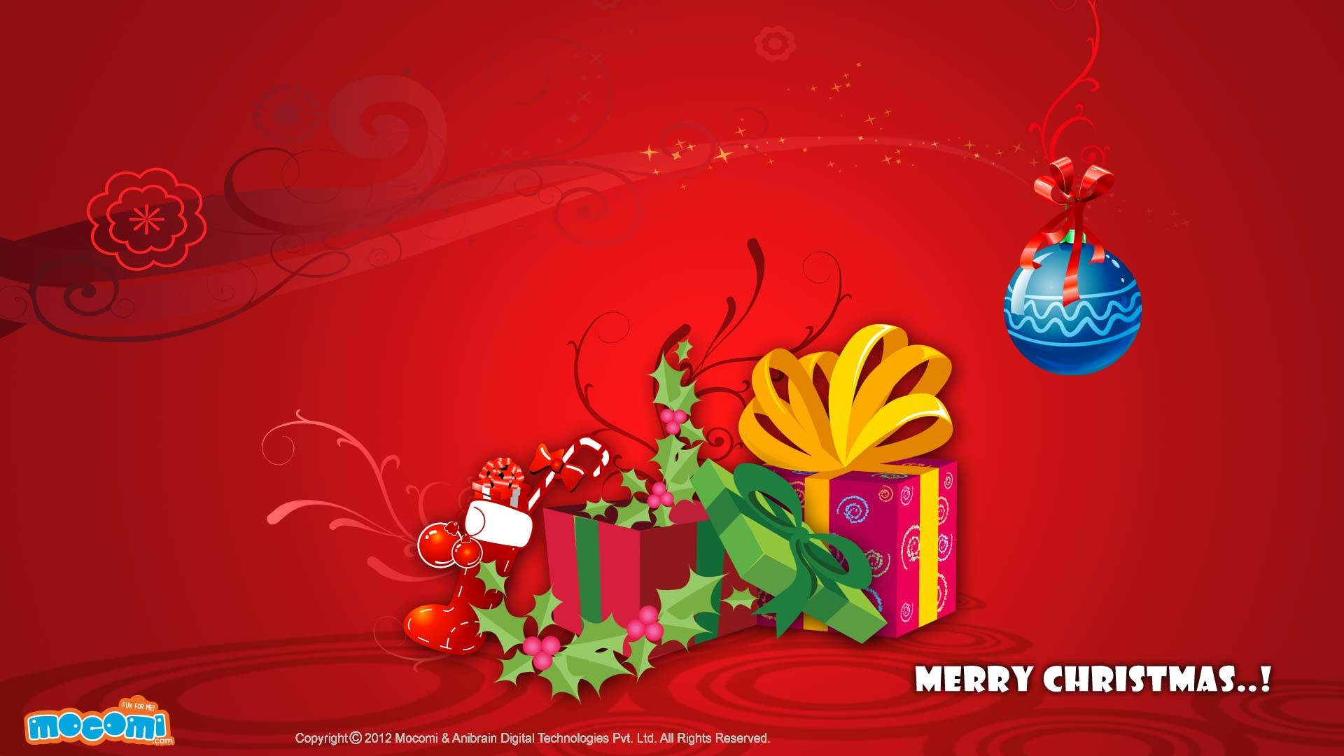 1920x1080 Merry Christmas gifts