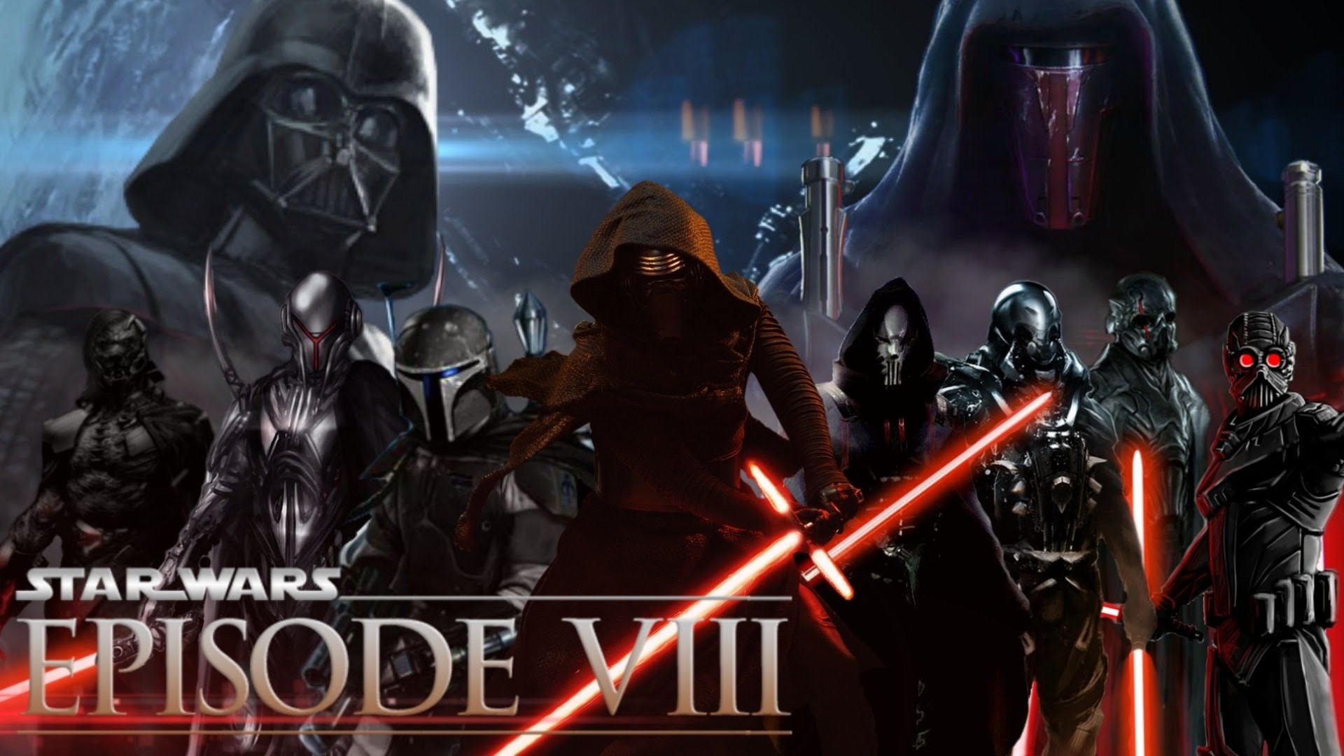 1920x1080 Bounty Hunters in the Knights of Ren and Darth Revan Theory - Star Wars  Episode 8 - YouTube