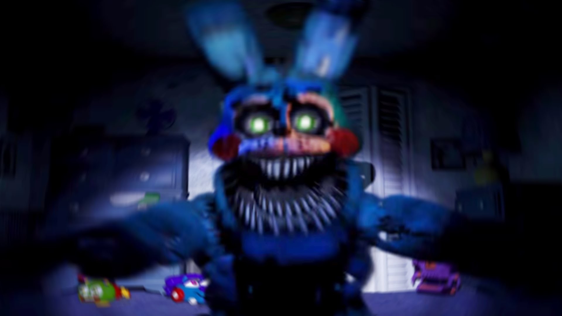 Toy bonnie jumpscare