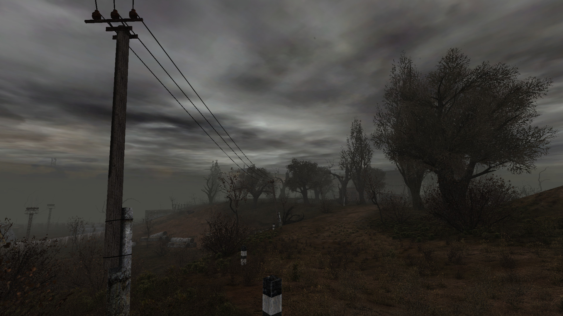 1920x1080 Atmosphere of Yantar zone (S.T.A.L.K.E.R. Shadow of Chernobyl with STALKER  Complete 2009 + SC Realistic Weapons add-on 0.8)