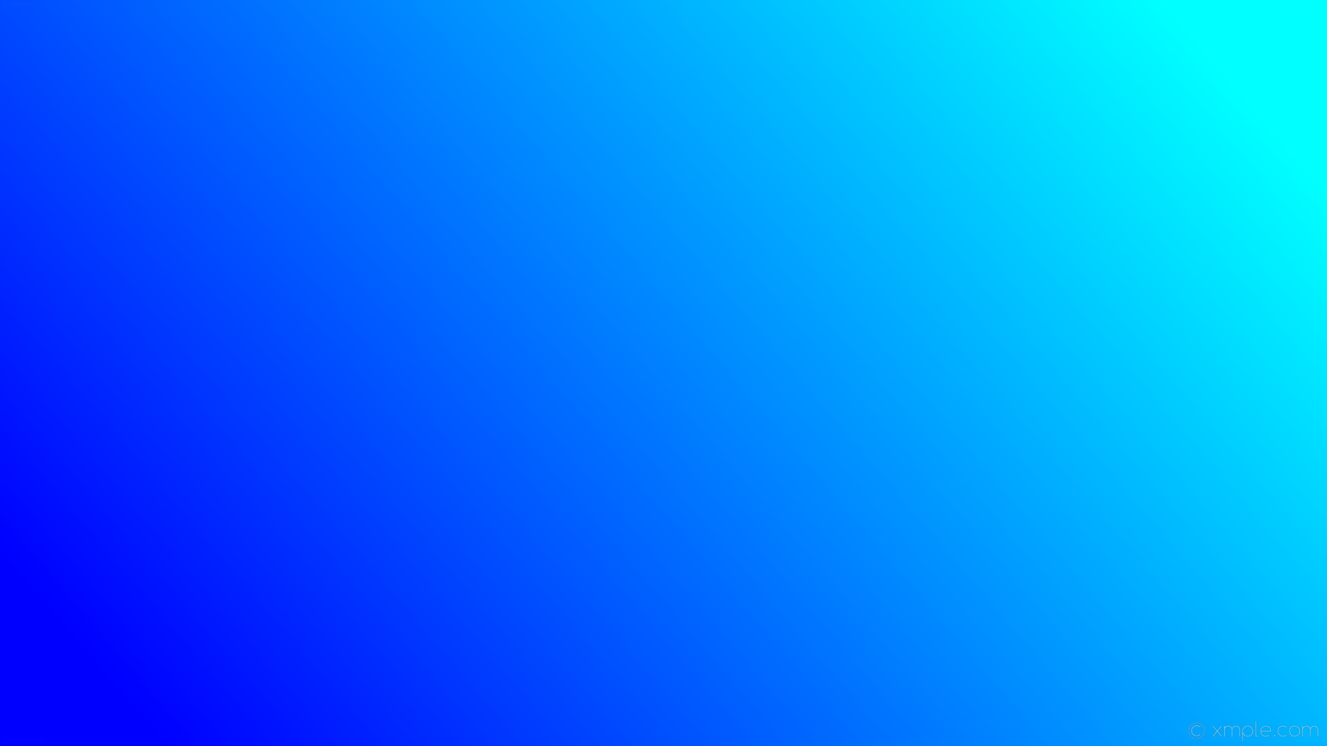 1920x1080 wallpaper linear gradient blue aqua cyan #00ffff #0000ff 15Â°