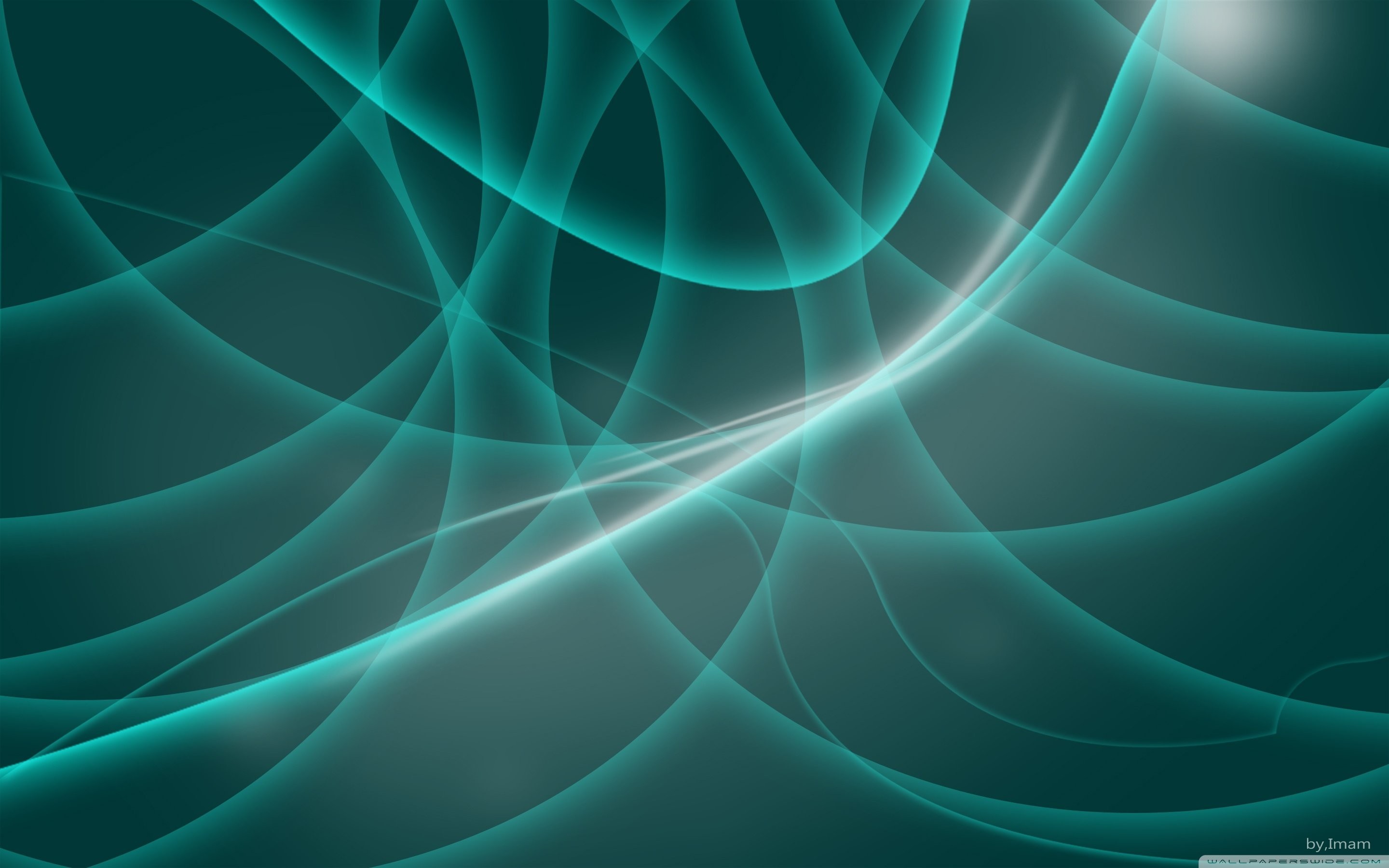 2880x1800 Abstract High Resolutions Desktop Lines Turquoise
