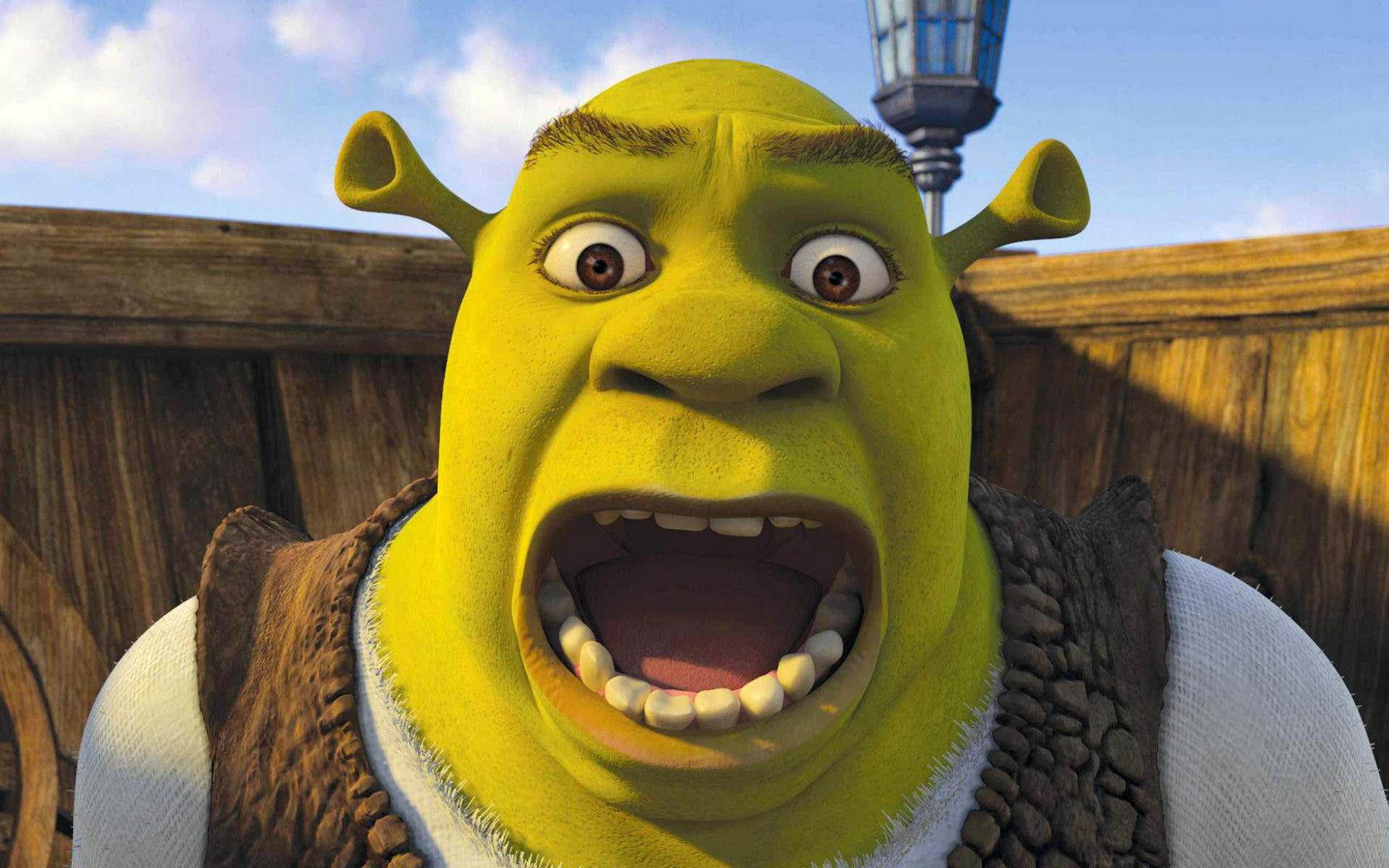 1920x1200 Related wallpapers from Shrek And Fiona And Babies