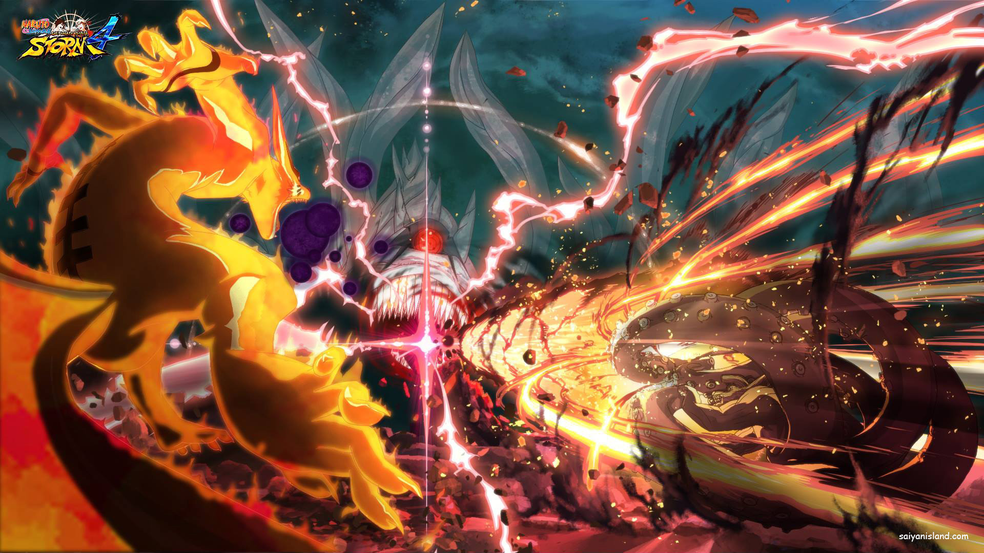 1920x1080 Video Game - Naruto Shippuden: Ultimate Ninja Storm 4 Video Game Nine Tails  Eight Tails
