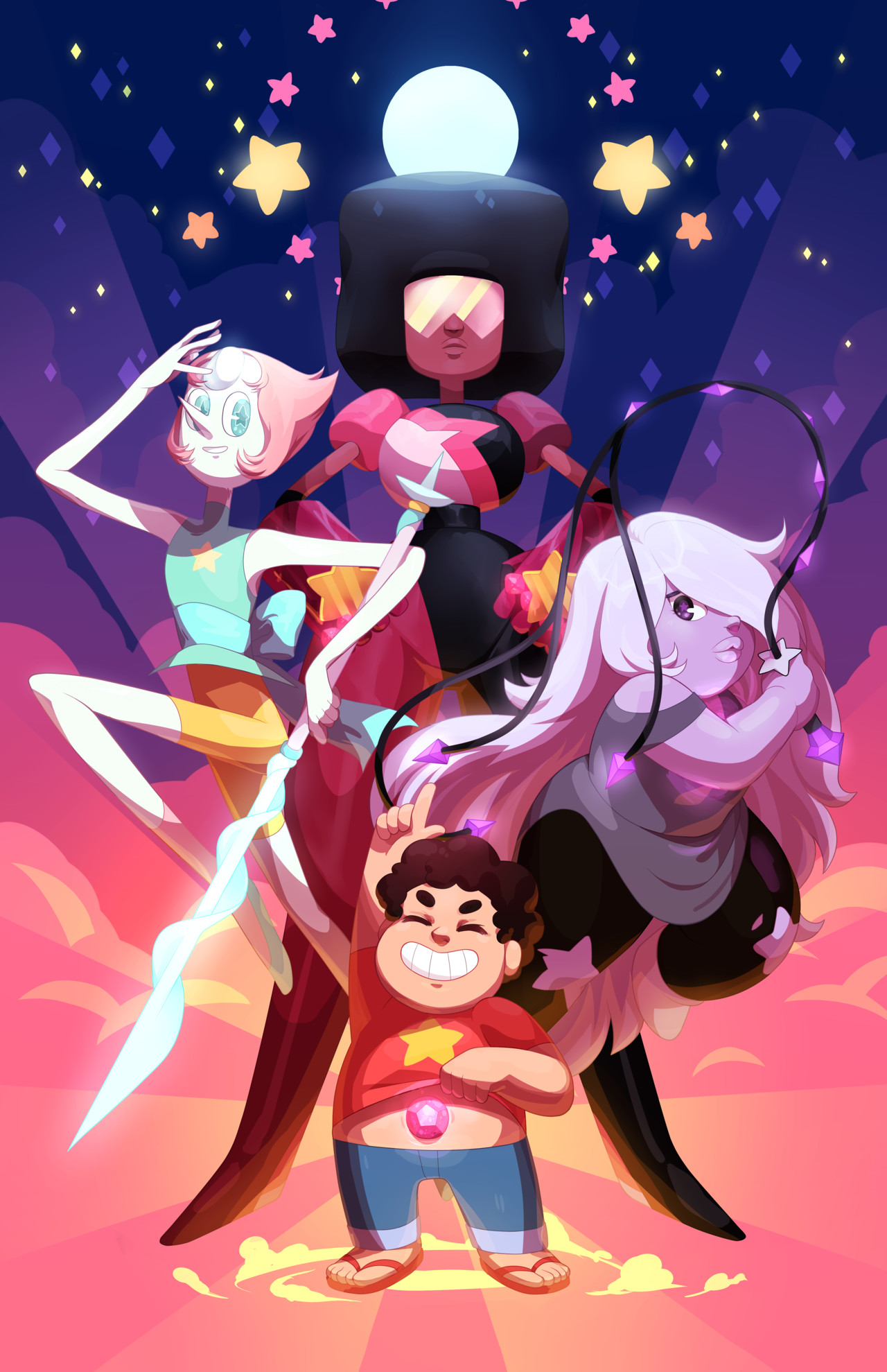 1280x1979 ... We Are The Crystal Gems by uixela