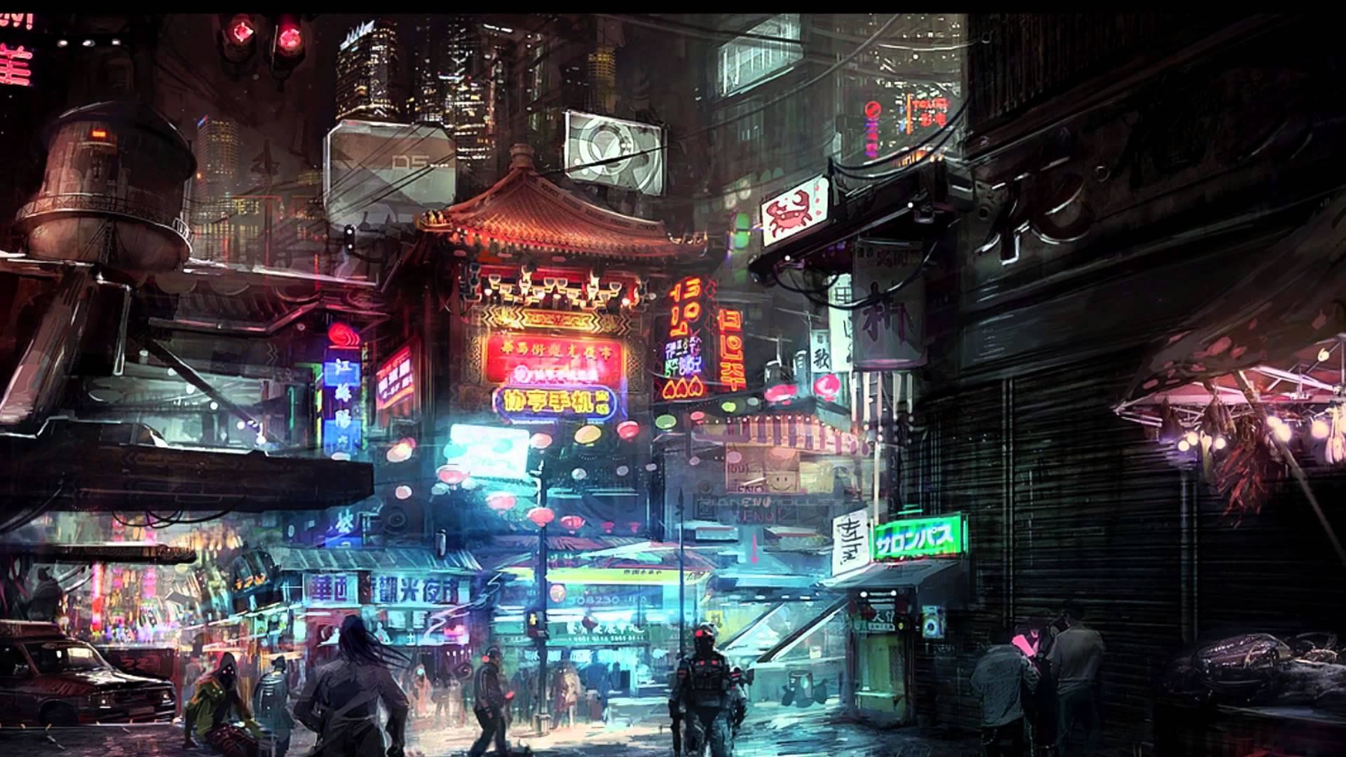 1920x1080 An absolutely cyberpunk city by night, from the game Hard Reset. | Cyberpunk  city, Cyberpunk and Shadowrun