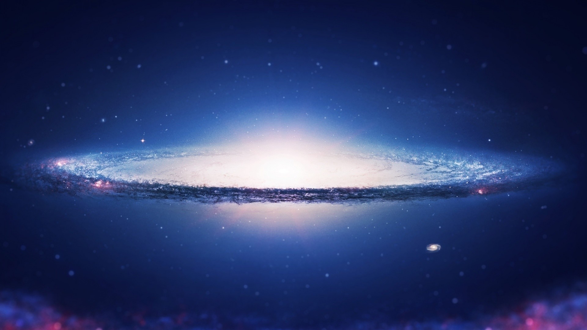 1920x1080 ... Background Full HD 1080p.  Wallpaper space, sky, spiral, galaxy