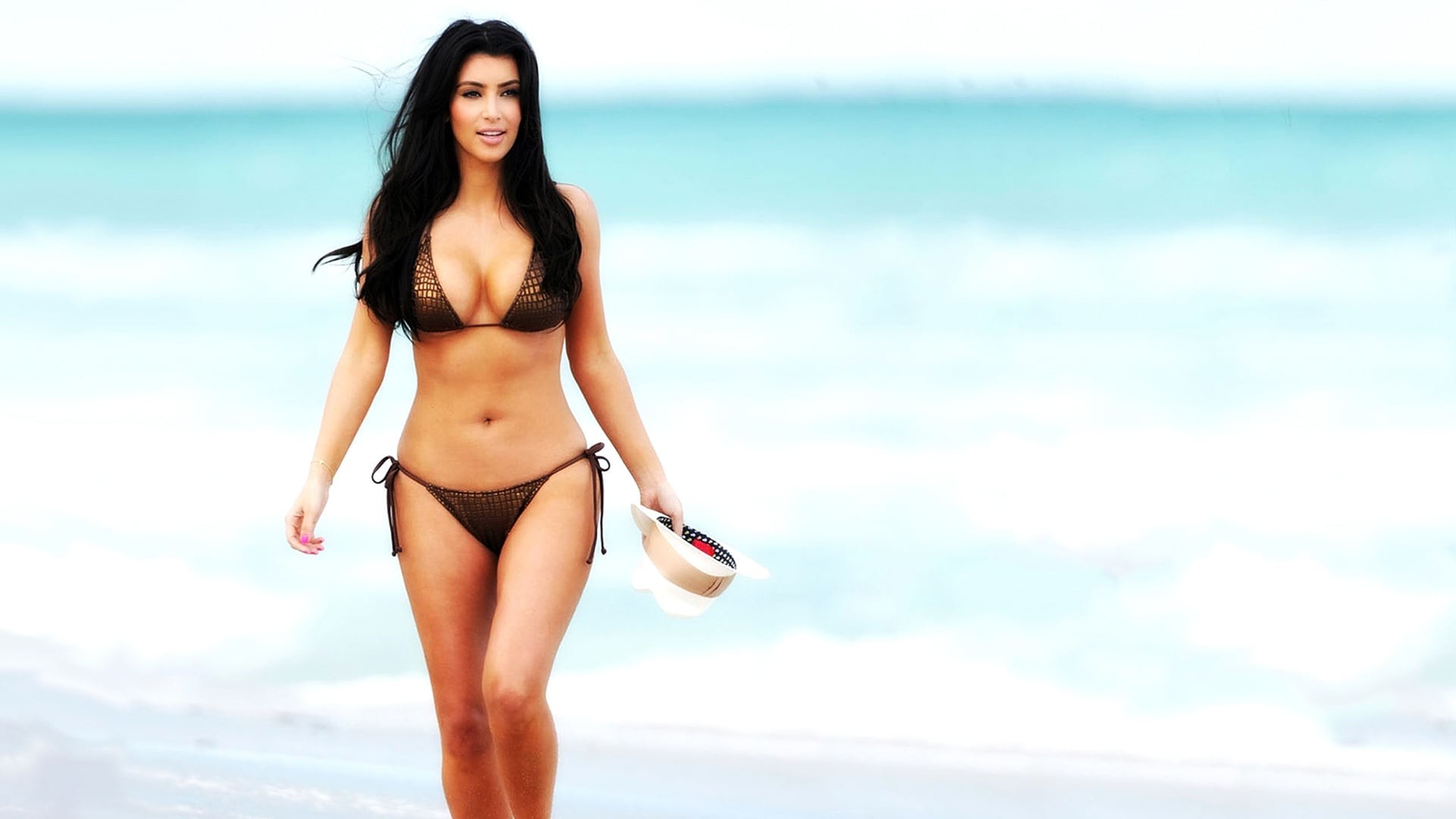 1920x1080 Kim Kardashian High Definition wallpaper. legs Kim Kardashian body