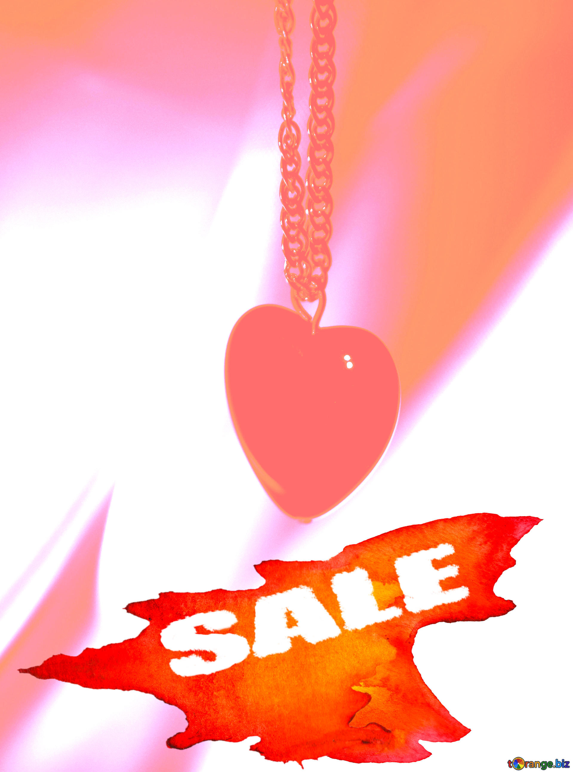 1920x2586 Hot Sale background Red Chain Heart Gold