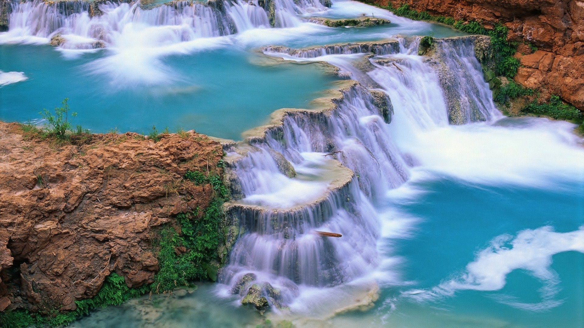1920x1080 3d waterfall wallpapers free download