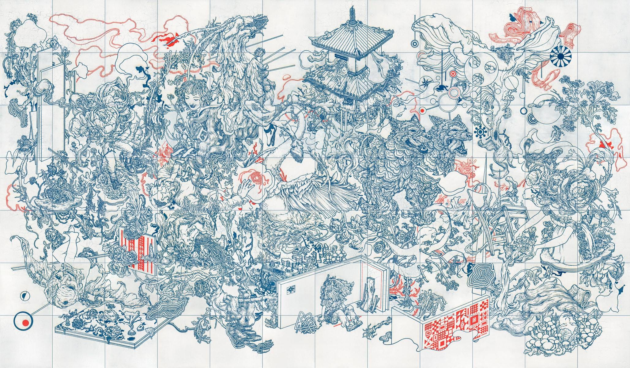 2057x1200 My personal favorite by James Jean : wallpapers