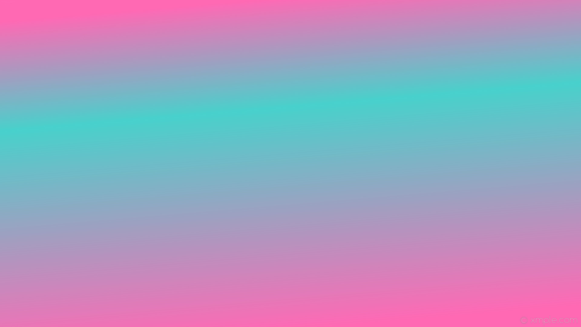 1920x1080 wallpaper highlight linear gradient blue pink hot pink medium turquoise  #ff69b4 #48d1cc 285Â°