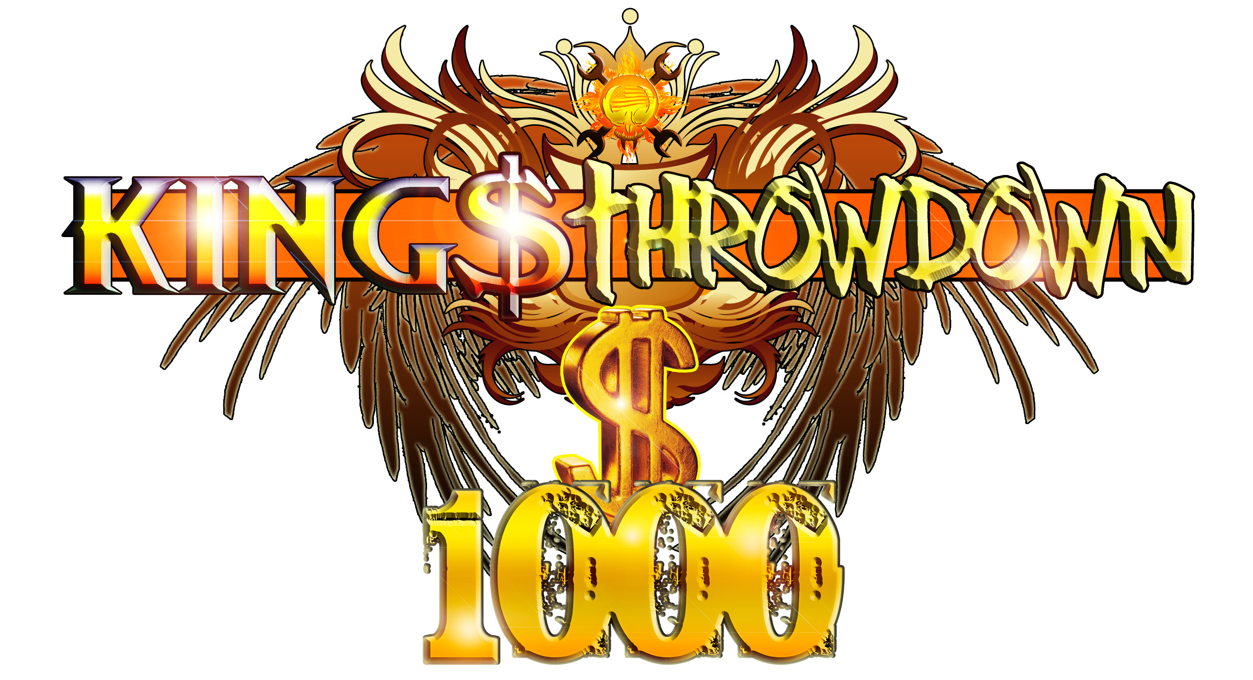 2520x1368 ... Kings Throwdown $1000 gold logo by wyldfantasyx