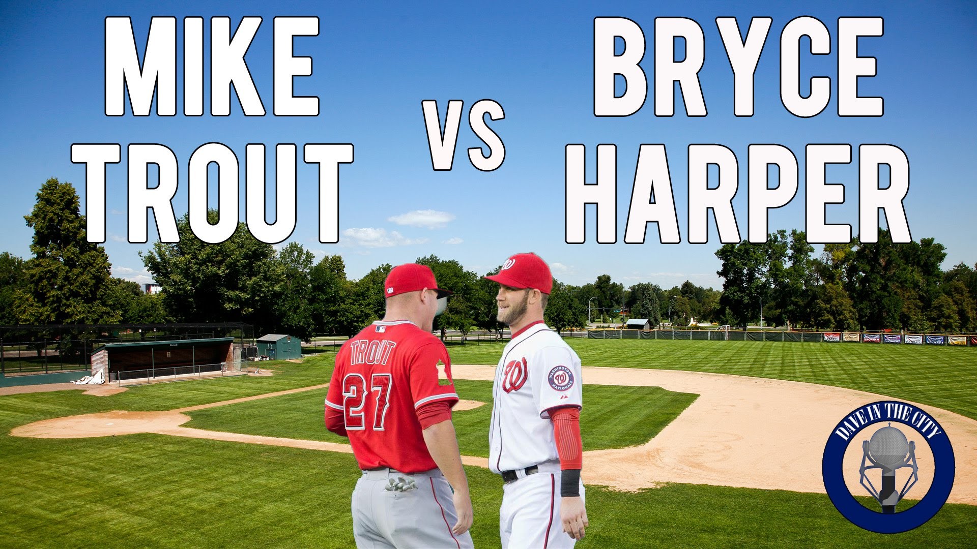 1920x1080 Mike Trout vs Bryce Harper, MLB, Kevin's Random Q's (07-30-15)