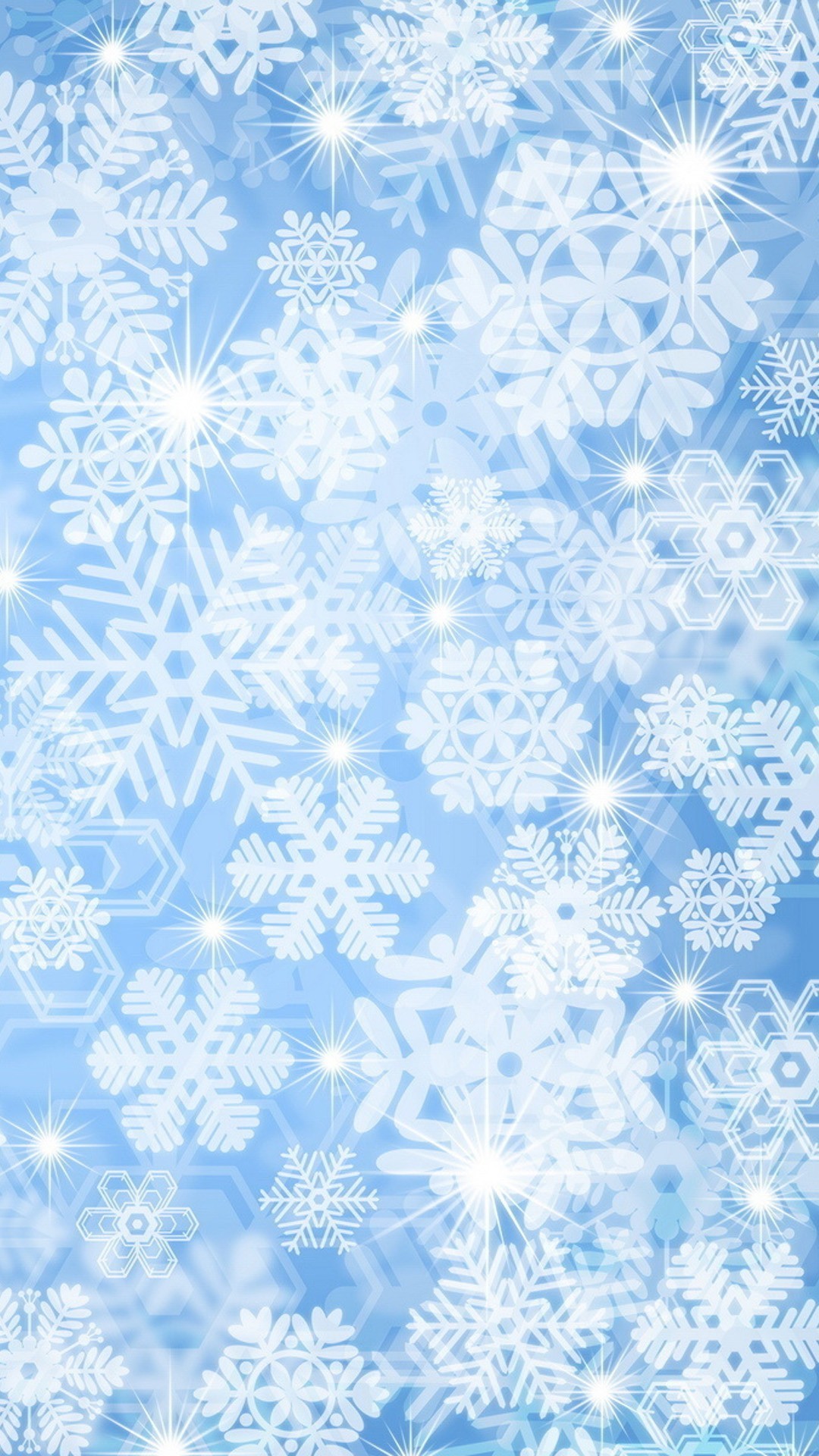 1080x1920 snowflake iphone wallpaper winter themed backgrounds 183 13000