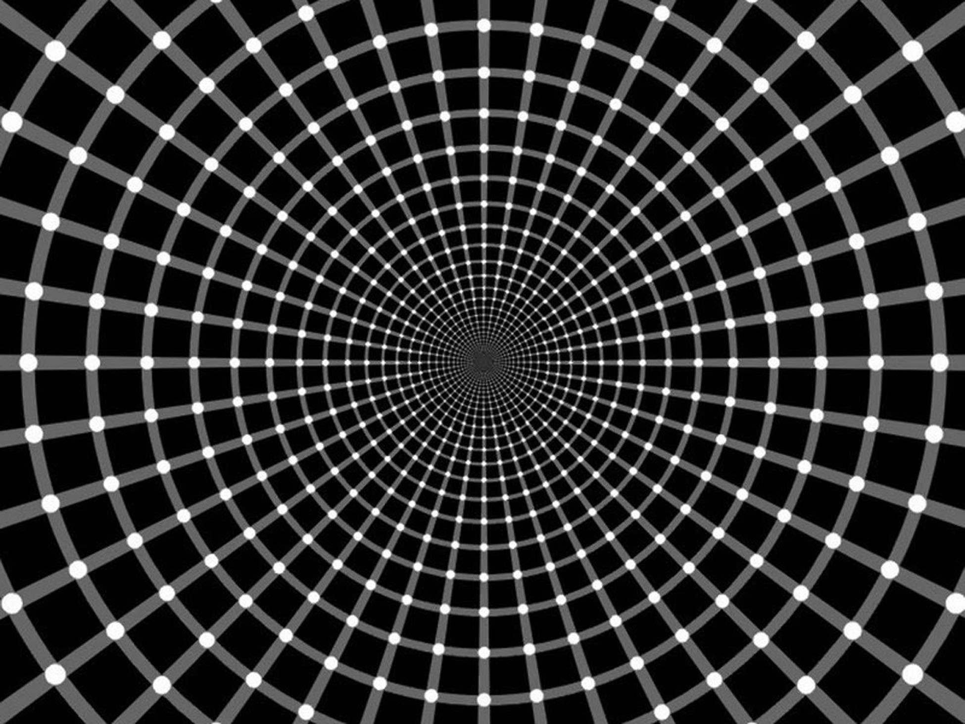 1950x1463 Hypnotic Dots Illusions Hd Wallpapers taken from Optical Illusions .