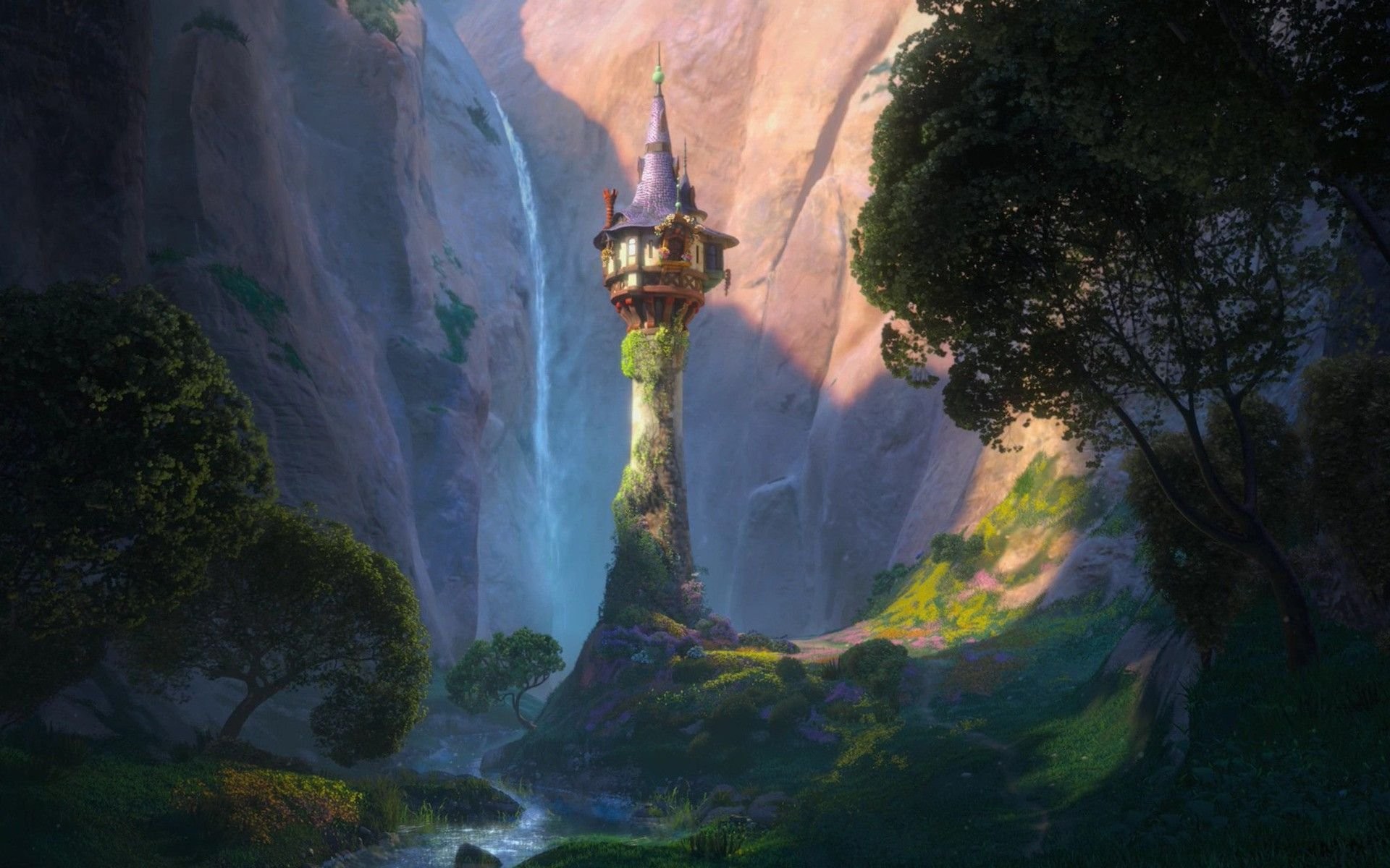 1920x1200 Rapunzel's Tower - Tangled ...