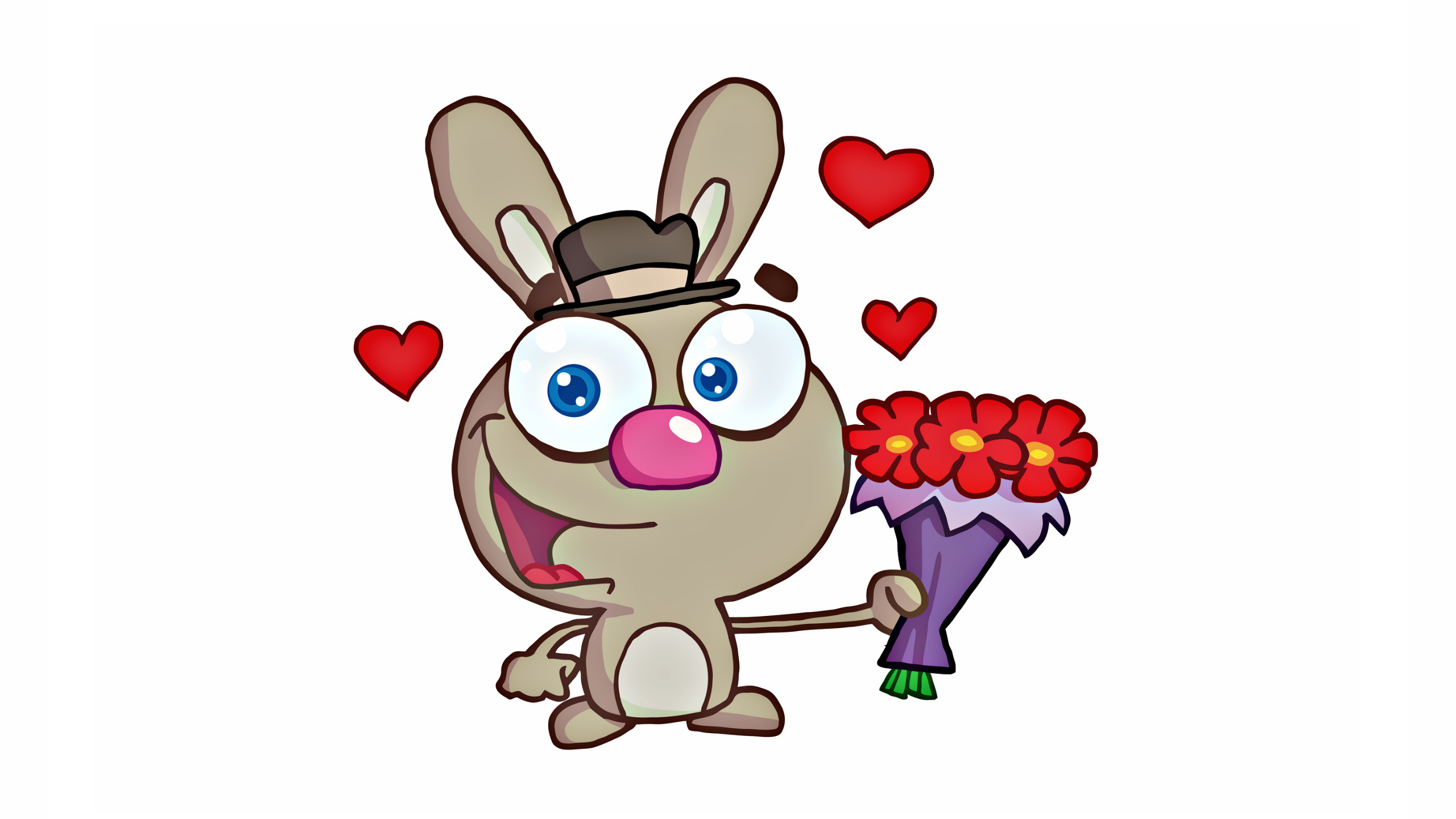 2560x1440 Valentine Day Cartoon Images