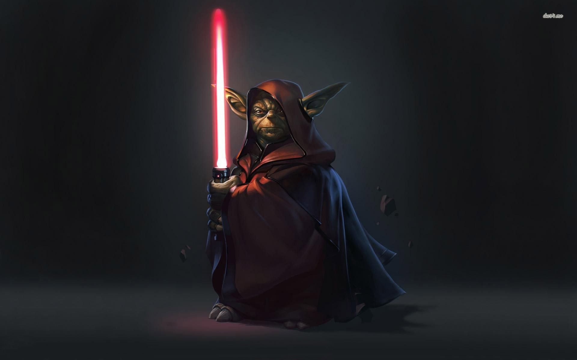 1920x1200 Yoda On The Dark Side. SHARE. TAGS: Yoda Star Wars