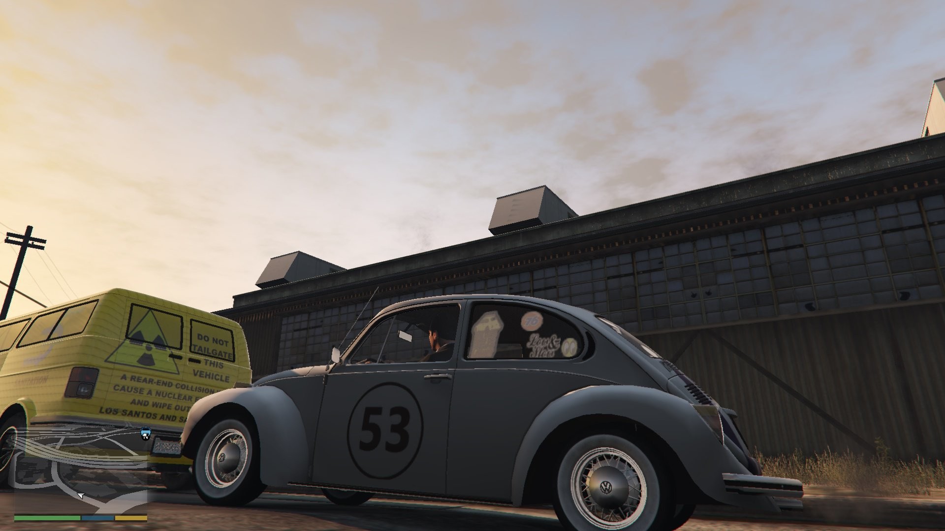 1920x1080 Herbie livery for 1974 Beetle