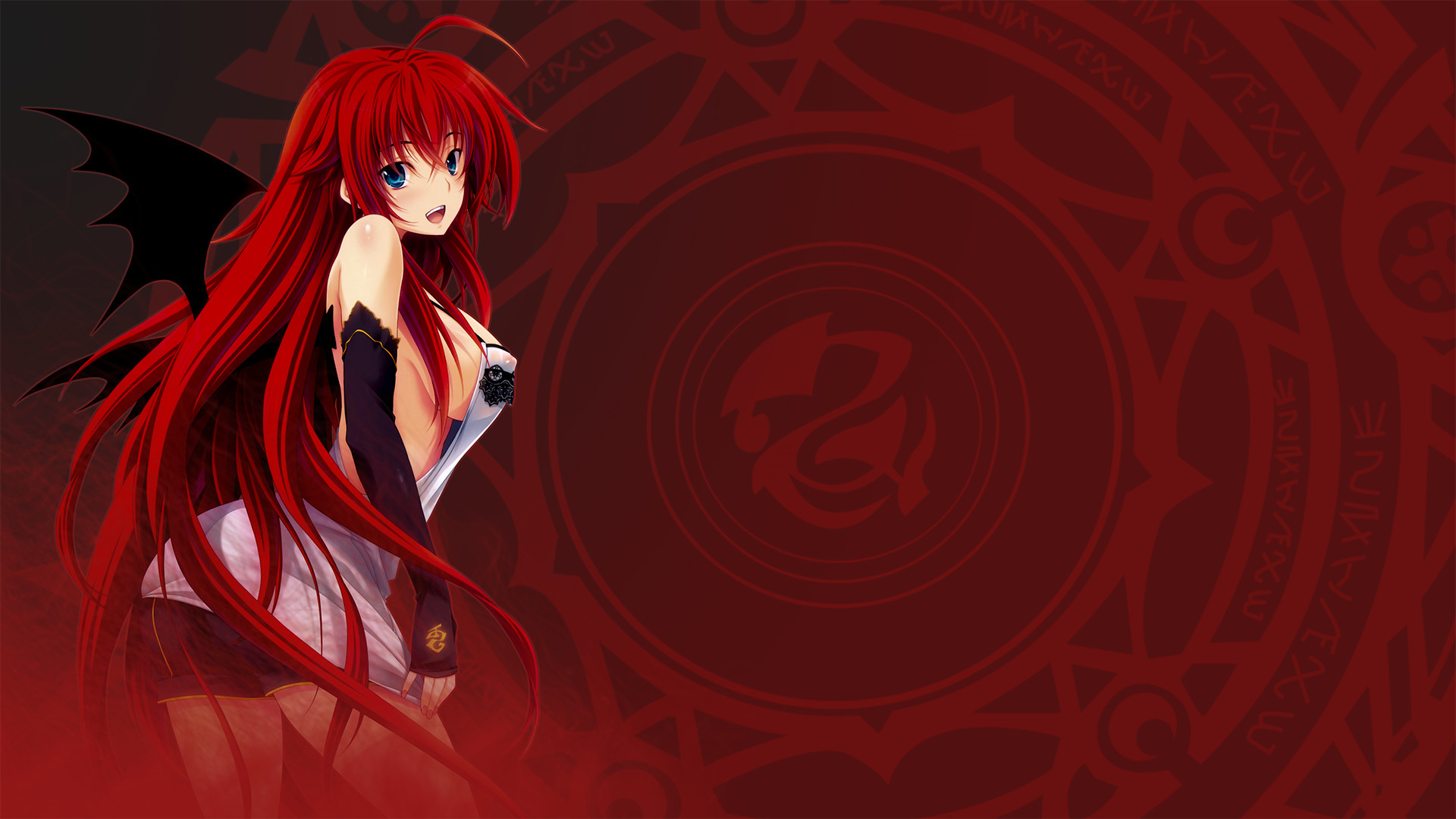 1920x1080 MediaSince the Wallpaper Friday got invented, here is my Rias Gremory  Wallpaper ...