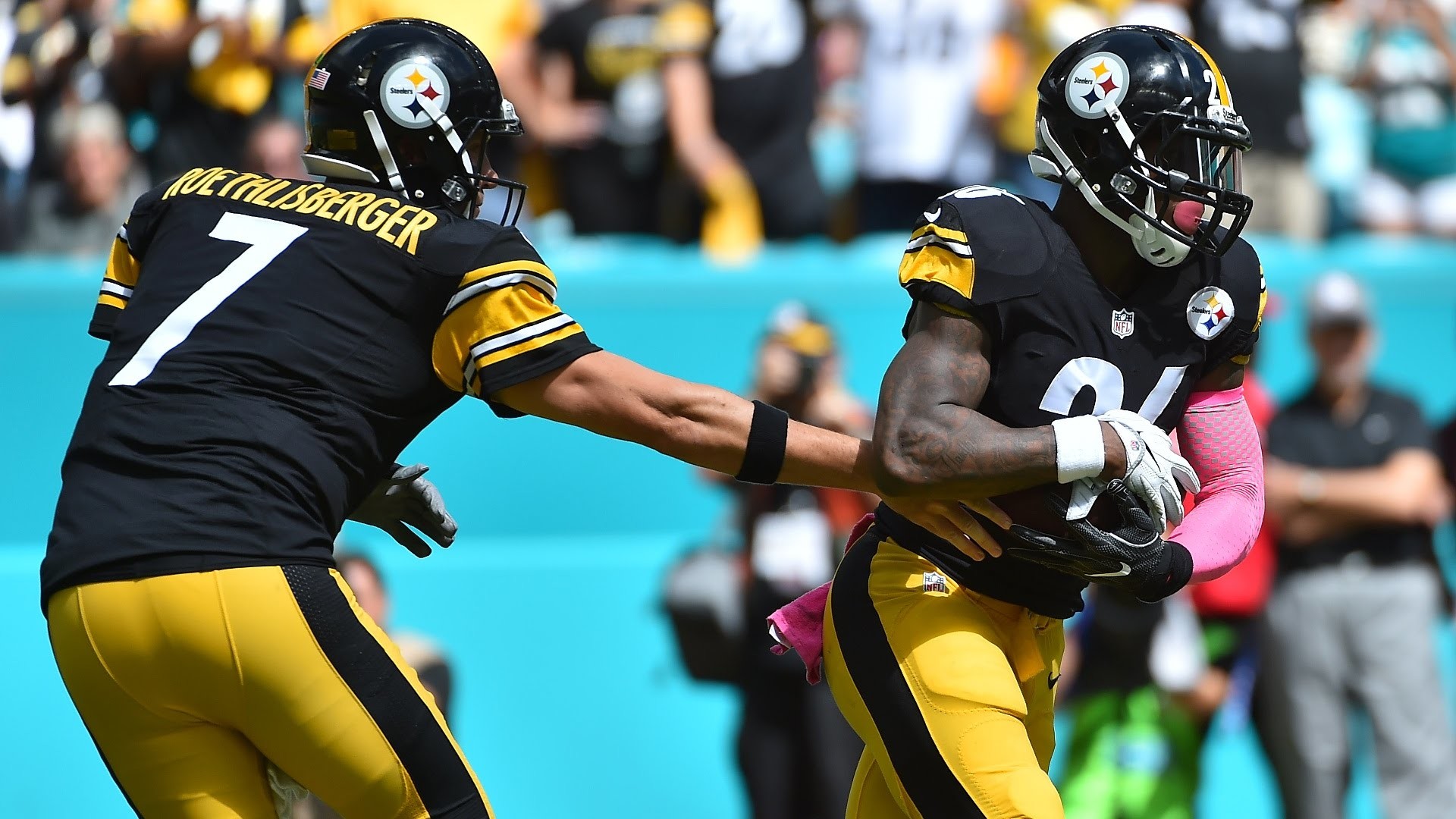 1920x1080 Big Ben Talks Le'Veon for MVP | Listen to Steelers QB Ben Roethlisberger  campaign for Le'Veon Bell